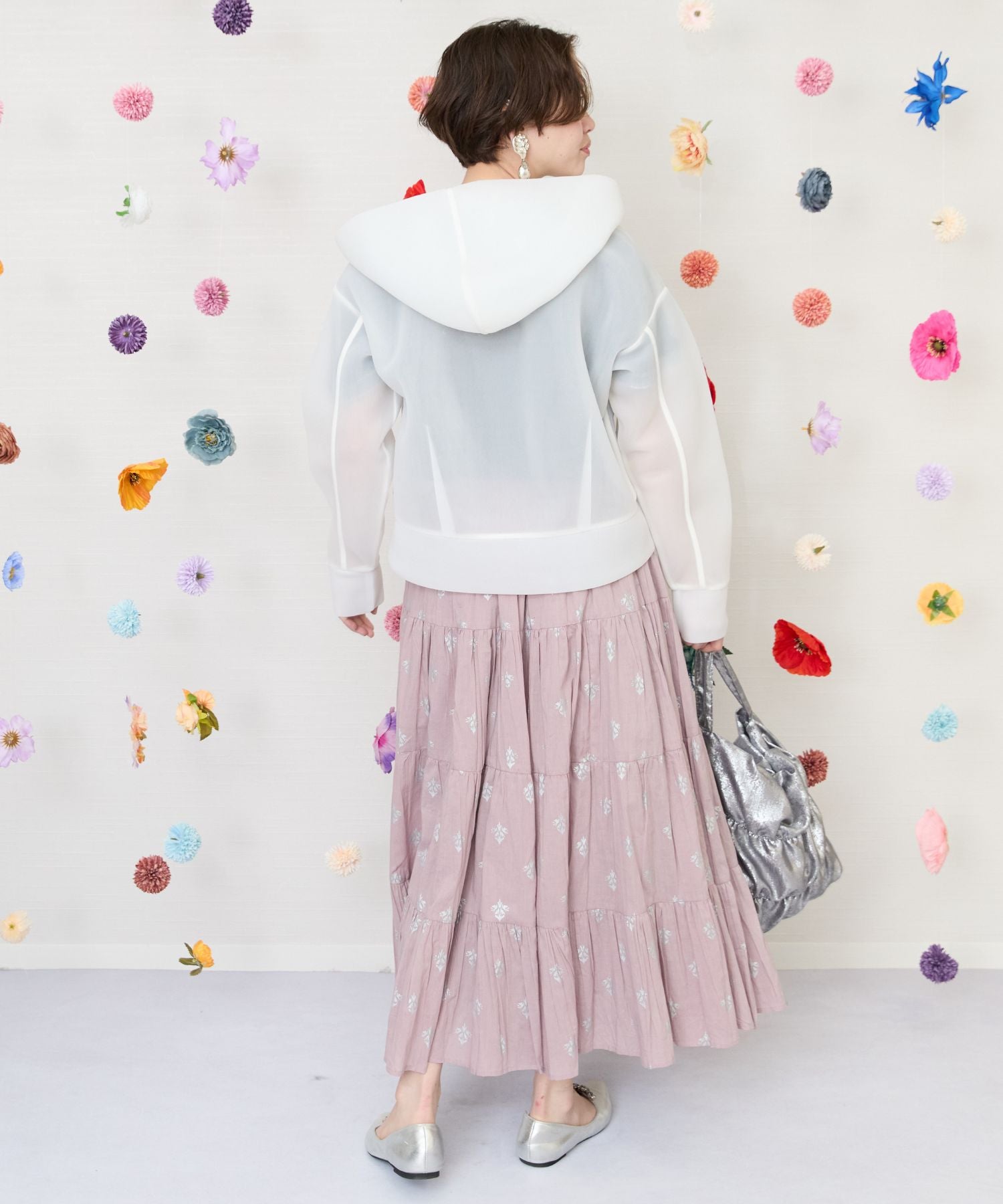 【FONT LAB】シアーダンボールフーデットブルゾン