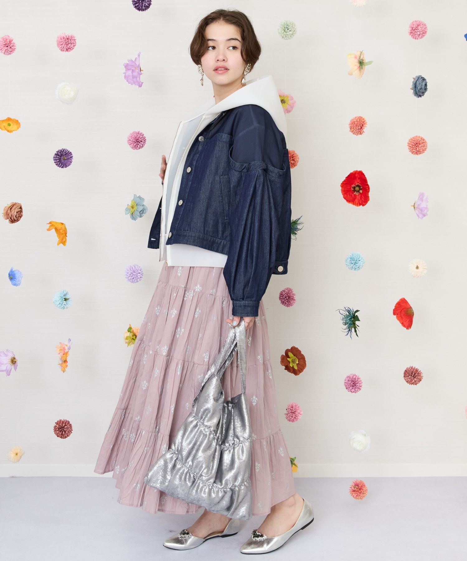 【FONT LAB】シアーダンボールフーデットブルゾン