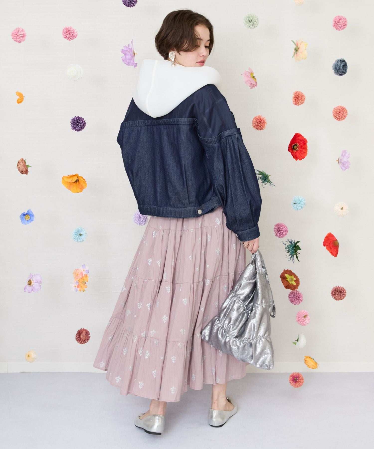 【FONT LAB】シアーダンボールフーデットブルゾン