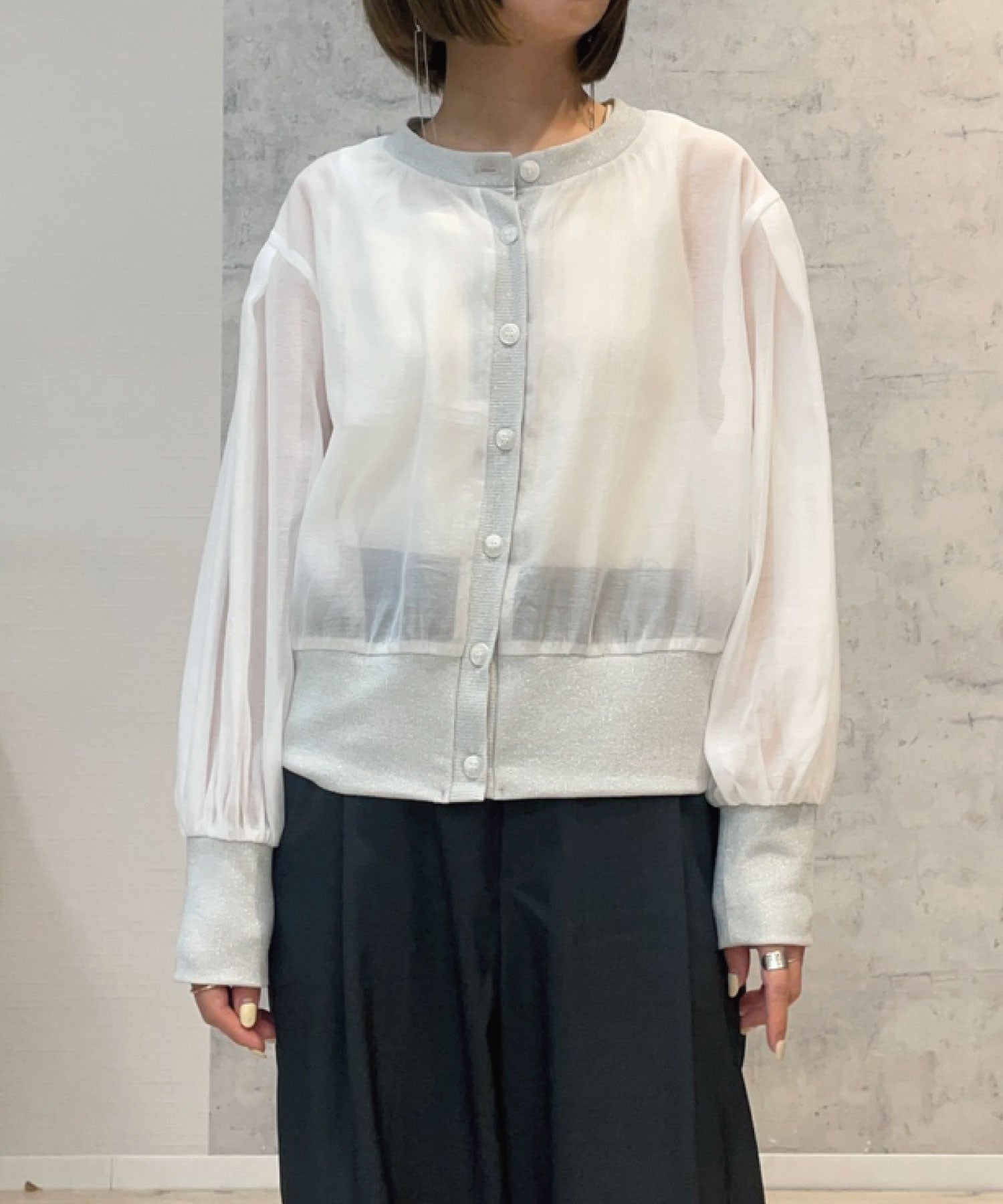 レディース 2way リブ カーディガン|JETSET SOLO PLUS(ジェットセットソロプラス) 公式通販|レディース ファッション きれいめカジュアル