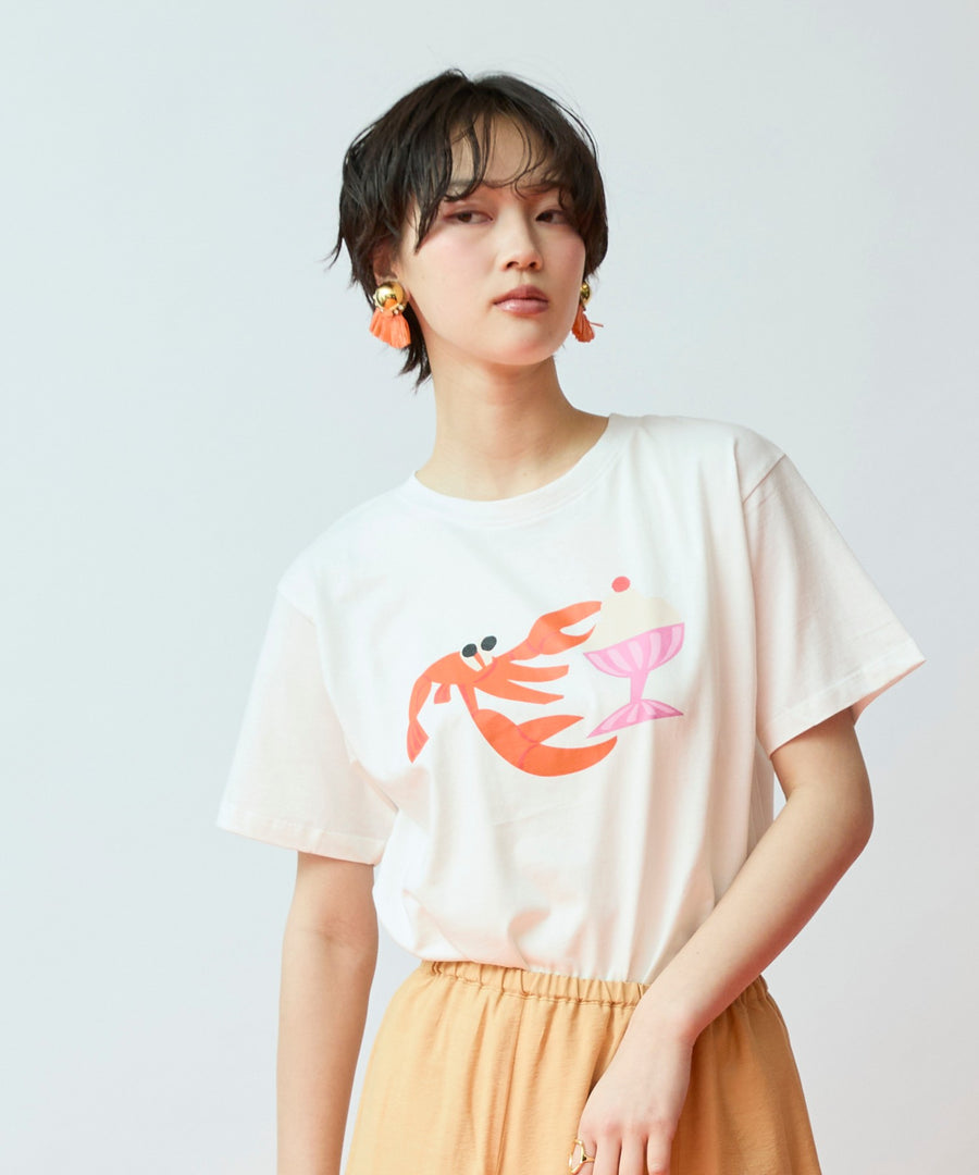 【COMPANIA FANTASTICA】ロブスタープリントTシャツ