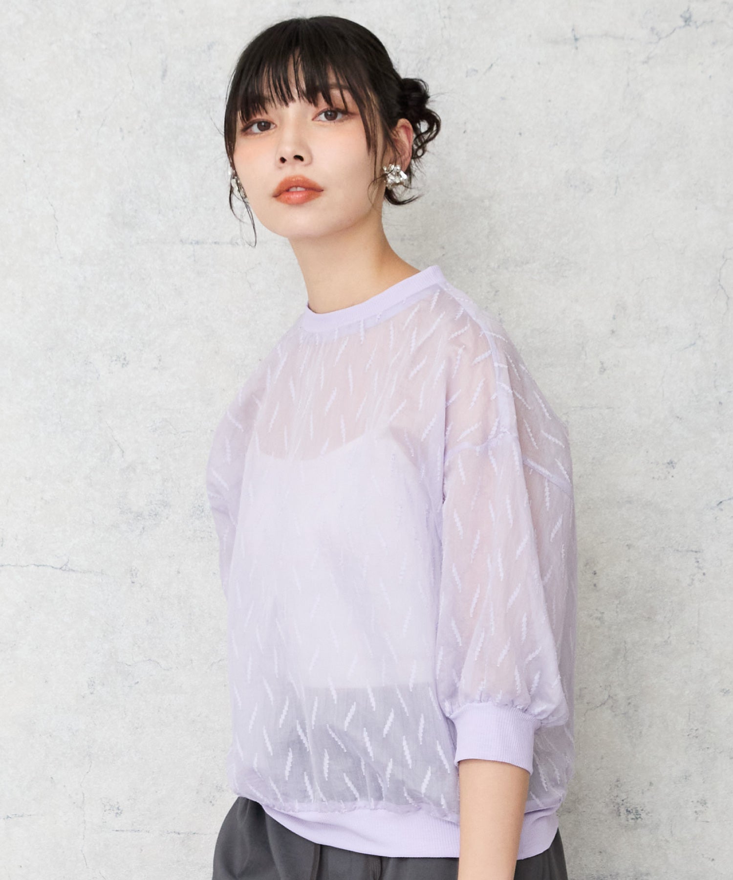 【FONT LAB】シアージオメジャガードブラウス