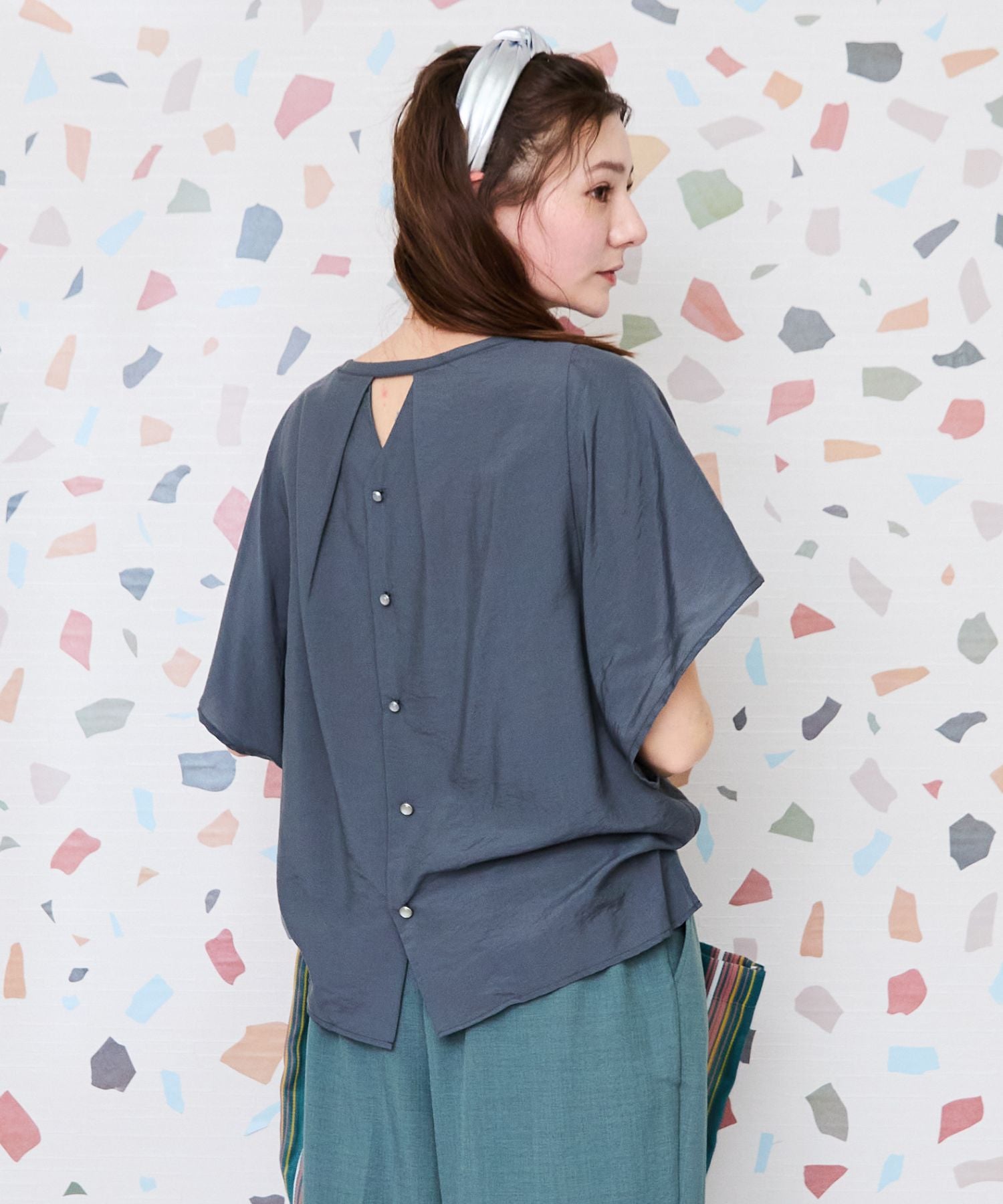 【JETSET SOLO PLUS】COOLTOUCH 2WAY ブラウス