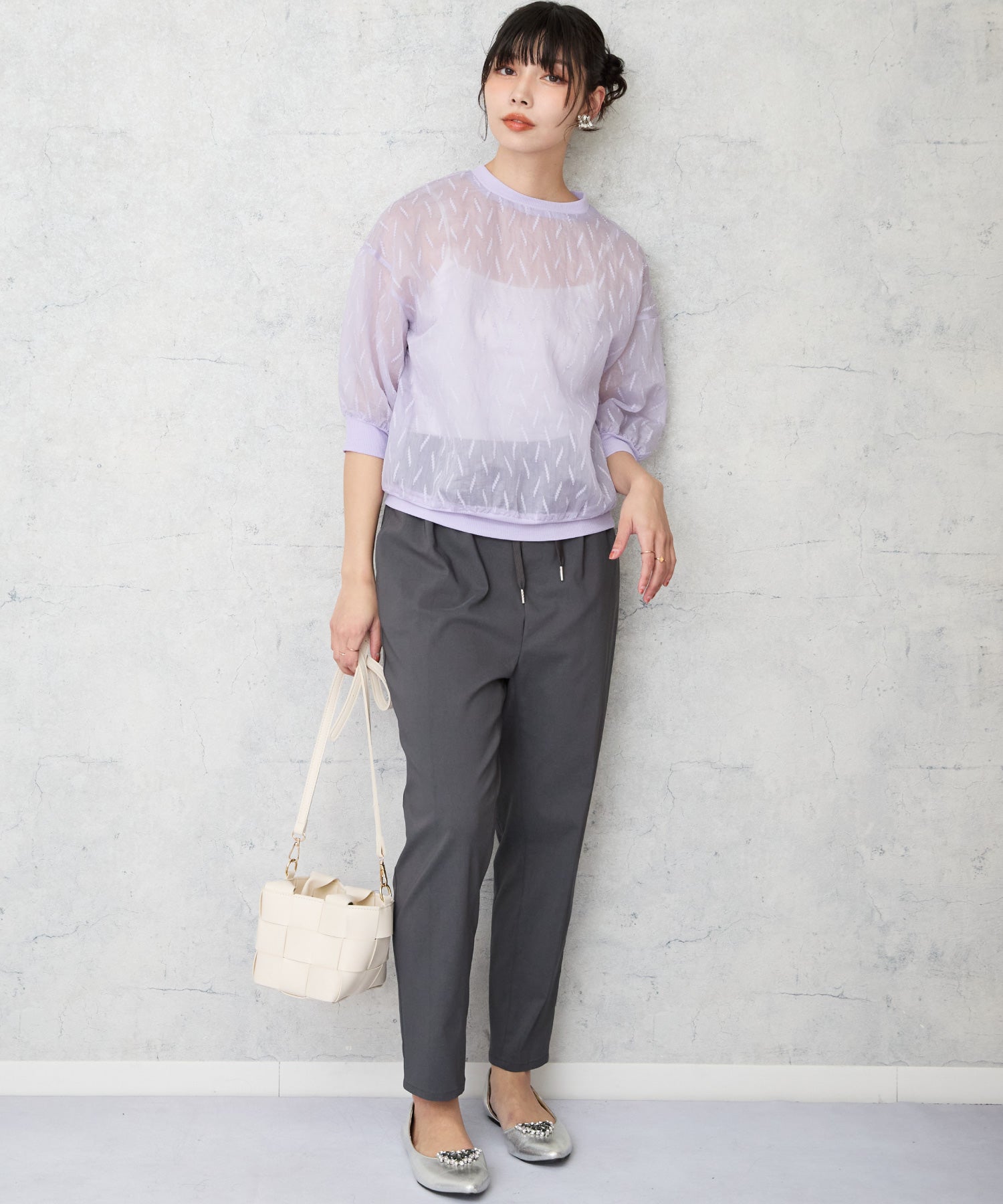 【FONT LAB】シアージオメジャガードブラウス