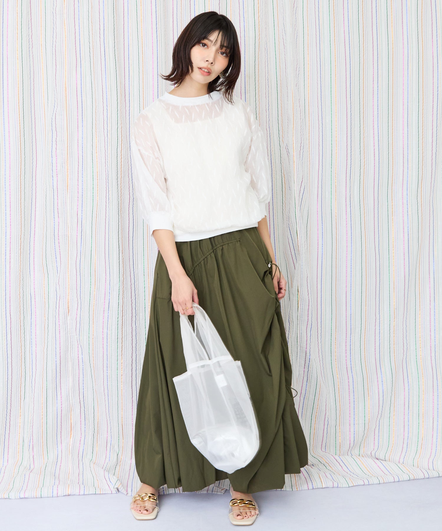 【FONT LAB】シアージオメジャガードブラウス