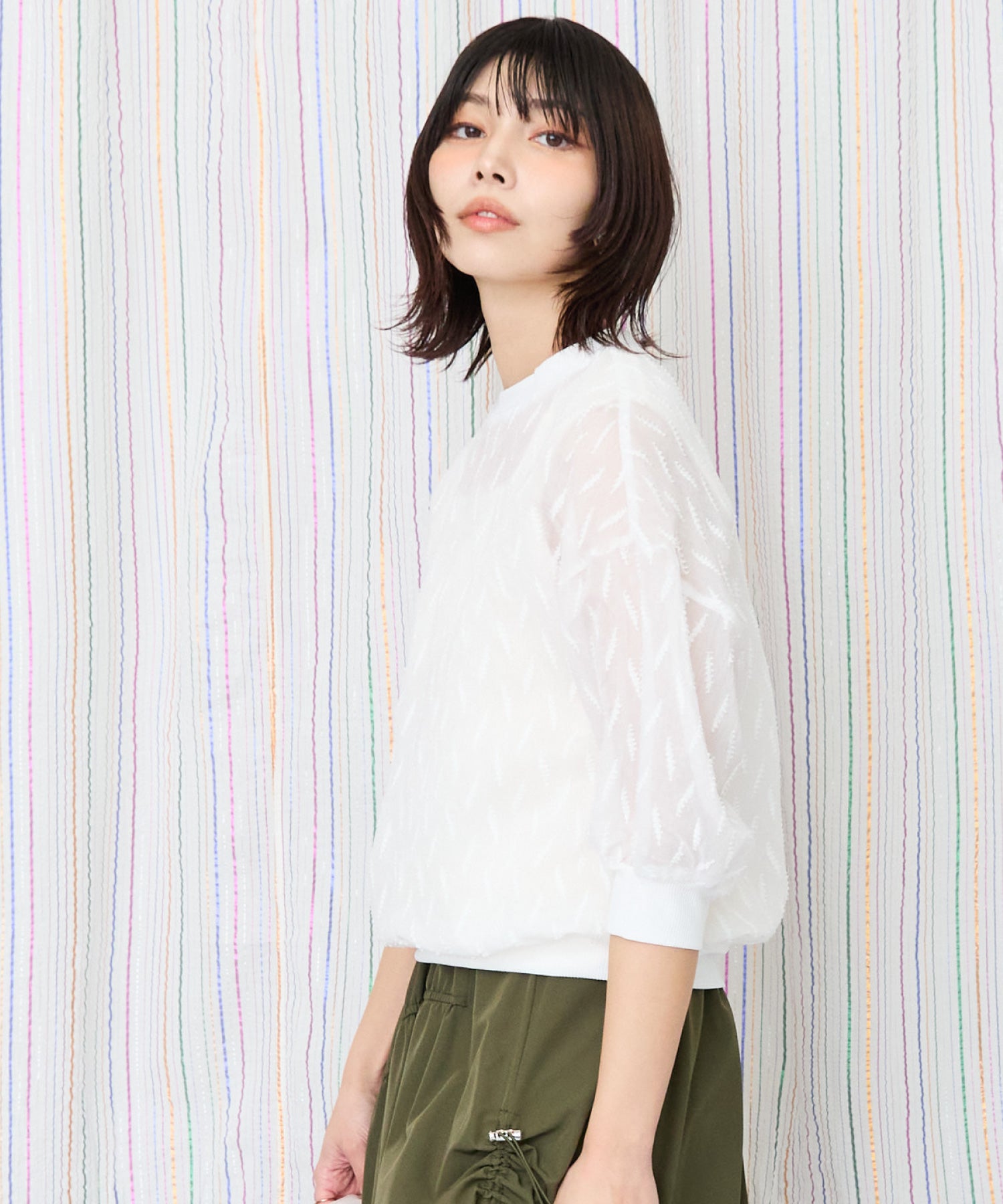 【FONT LAB】シアージオメジャガードブラウス