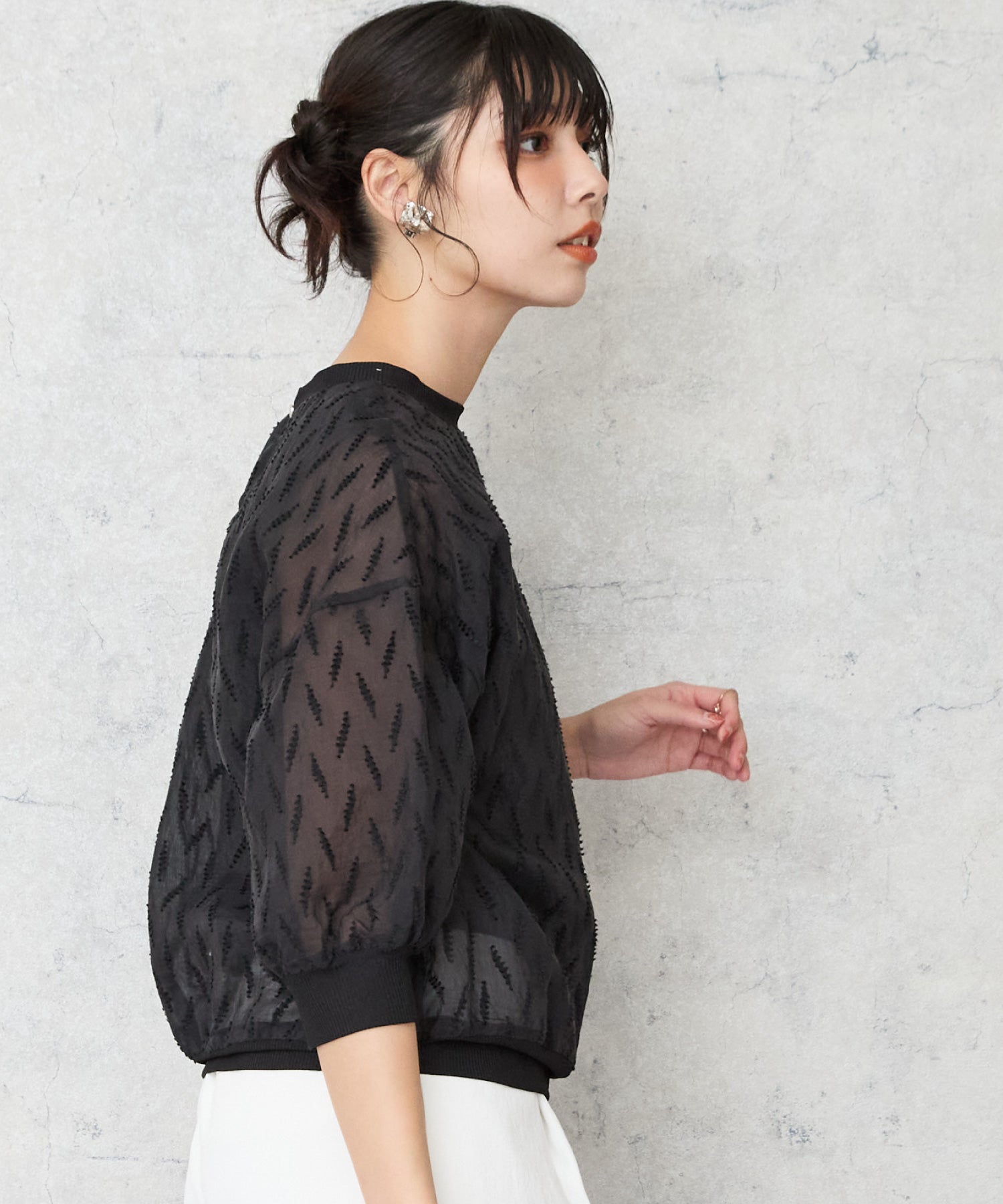 【FONT LAB】シアージオメジャガードブラウス