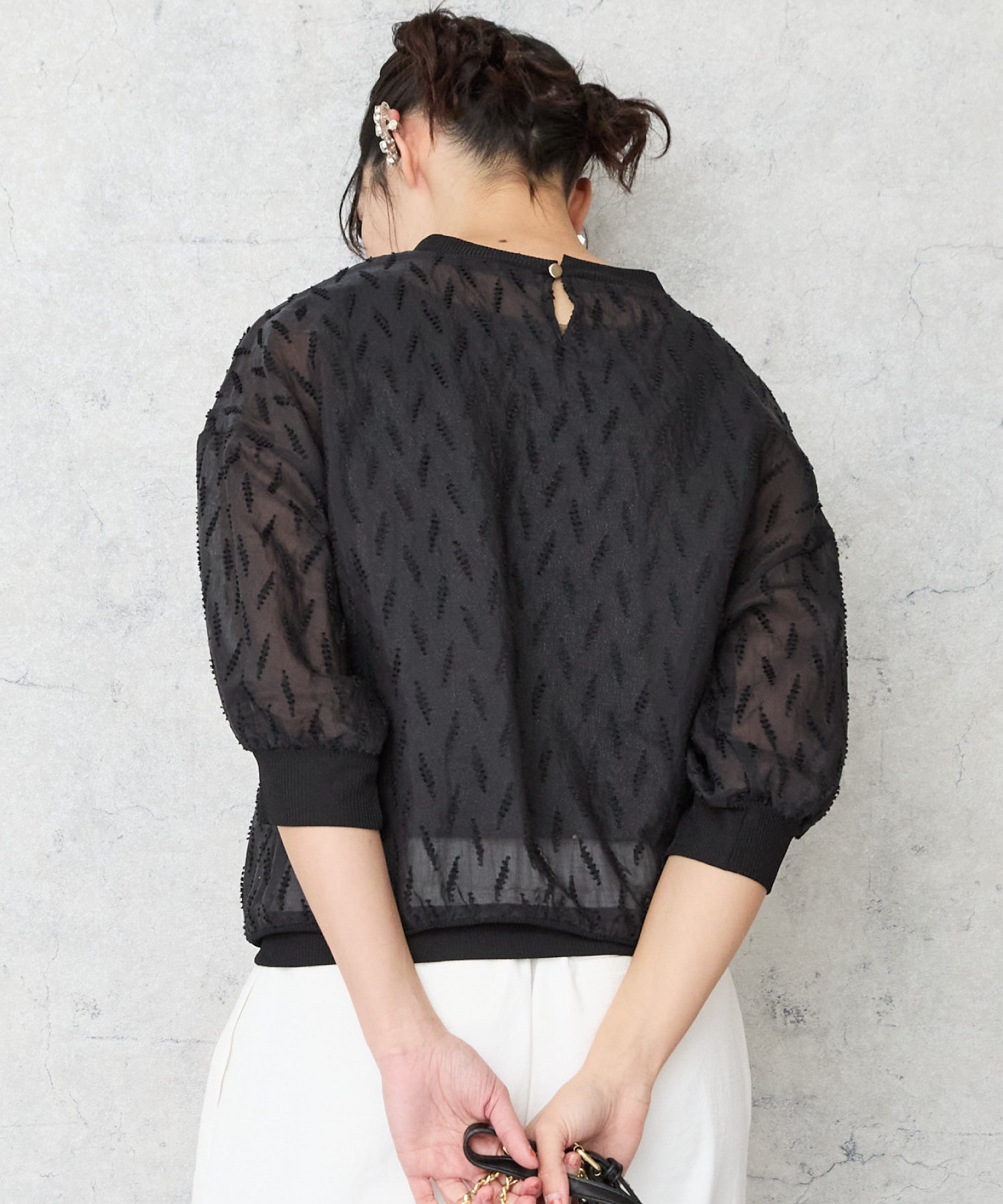 【FONT LAB】シアージオメジャガードブラウス