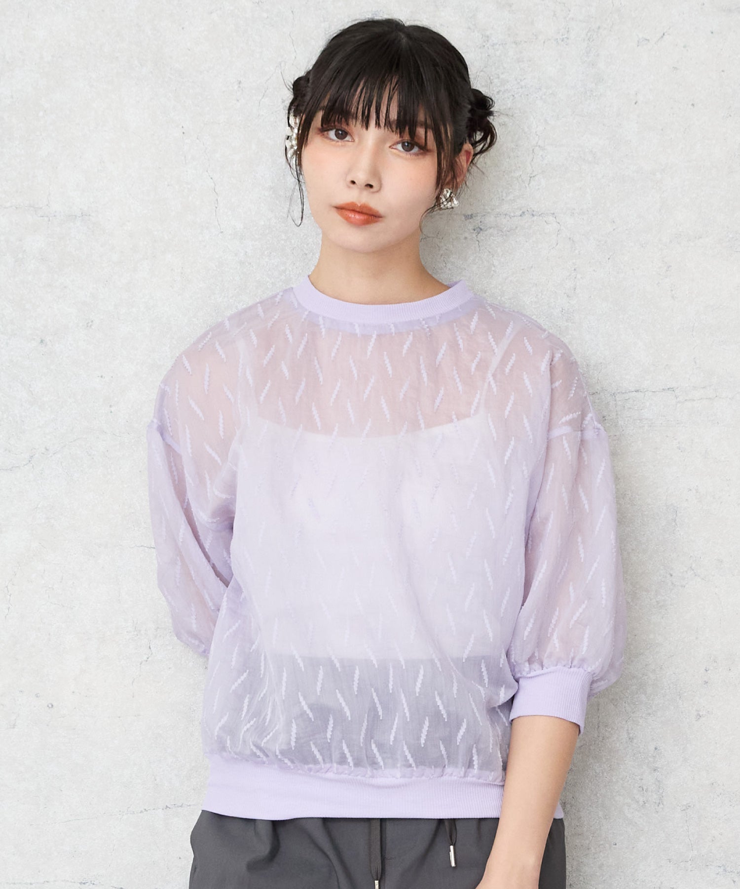 【FONT LAB】シアージオメジャガードブラウス