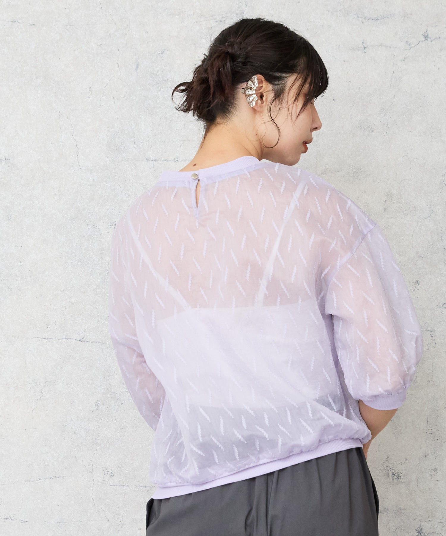 【FONT LAB】シアージオメジャガードブラウス