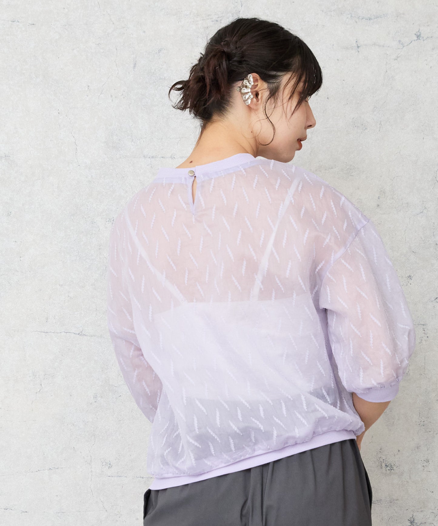 【FONT LAB】シアージオメジャガードブラウス