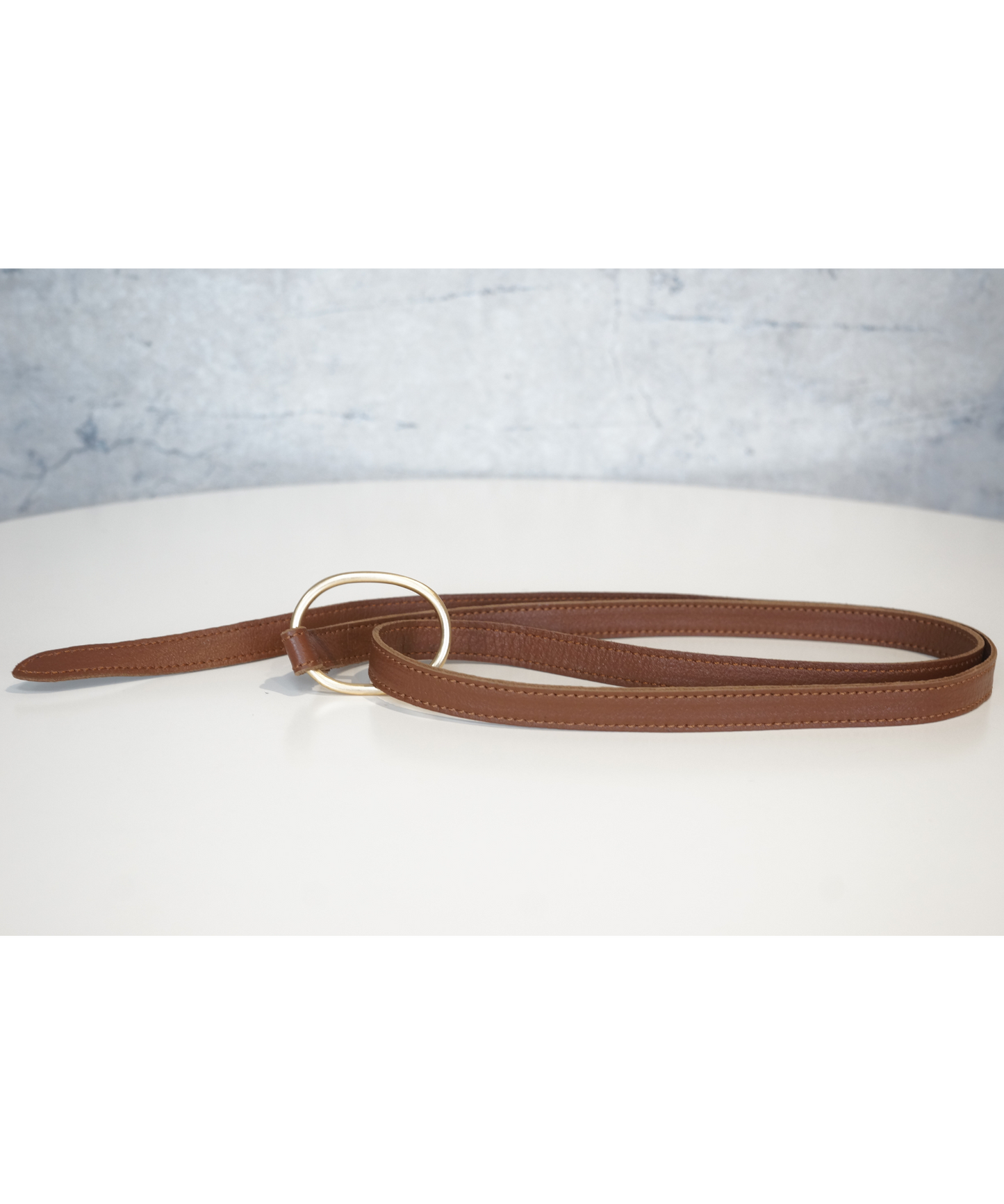 牛革ノットベルト