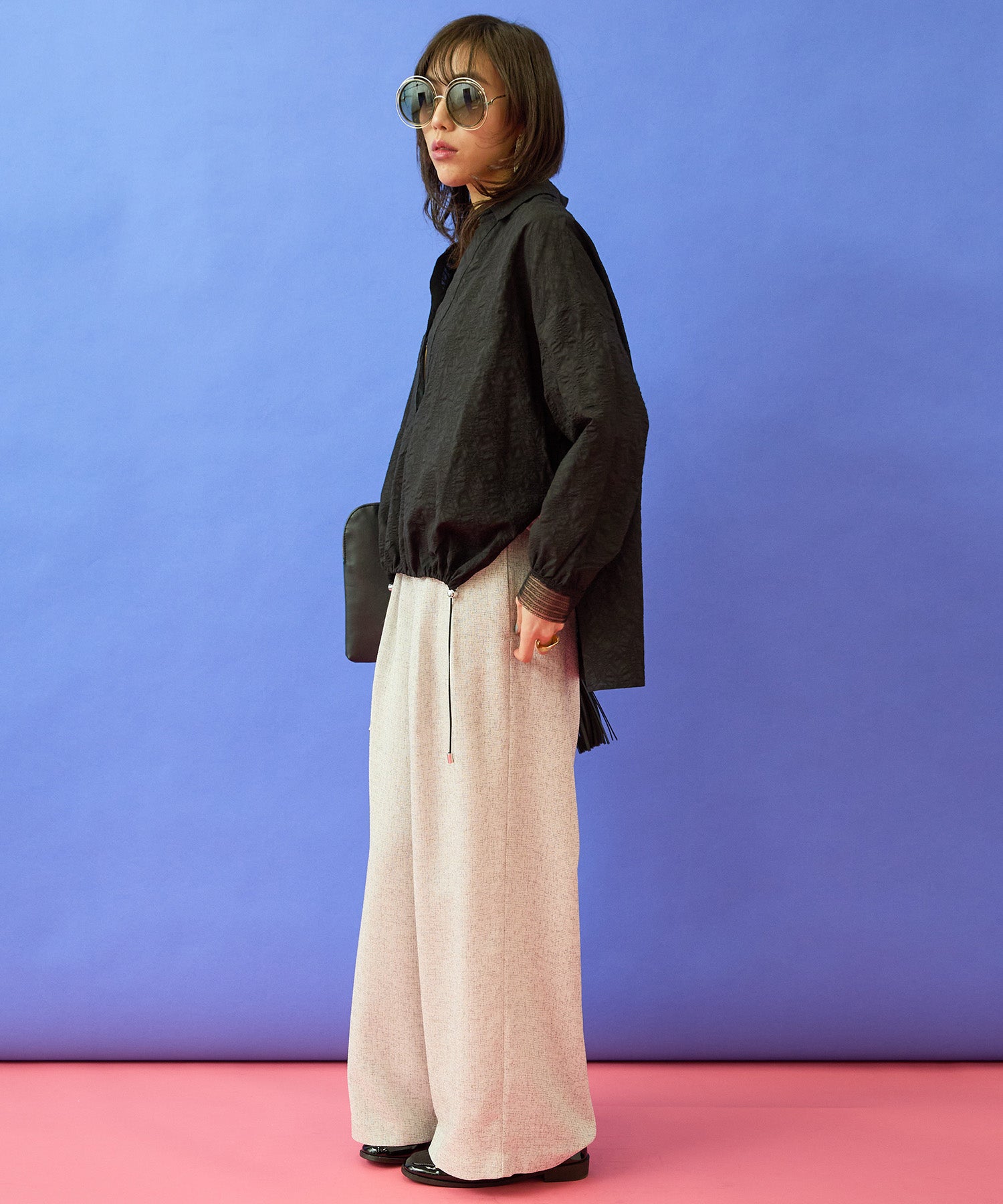 【FONT LAB】ランダムサッカードロストスキッパーシャツ’26