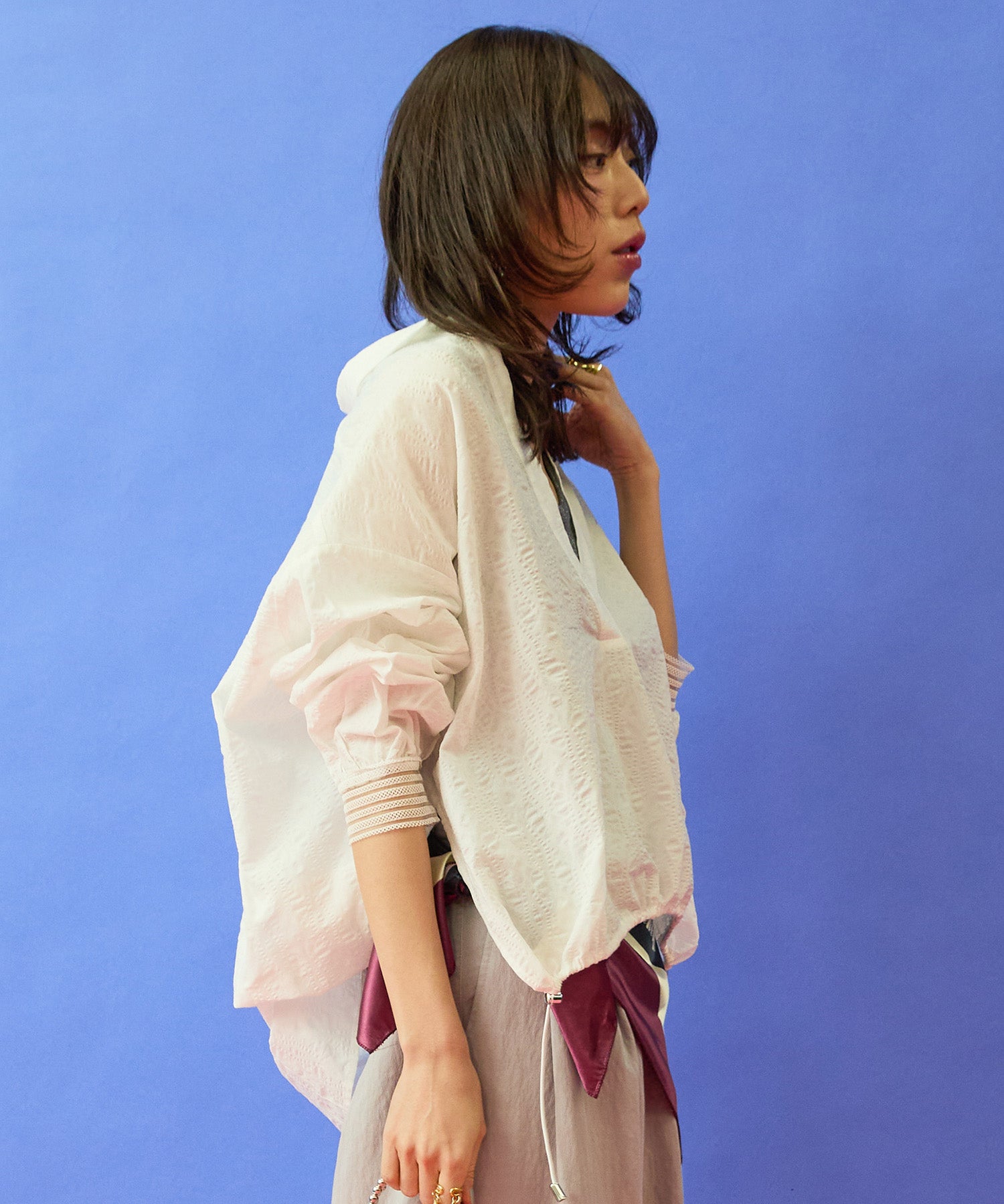 【FONT LAB】ランダムサッカードロストスキッパーシャツ’26