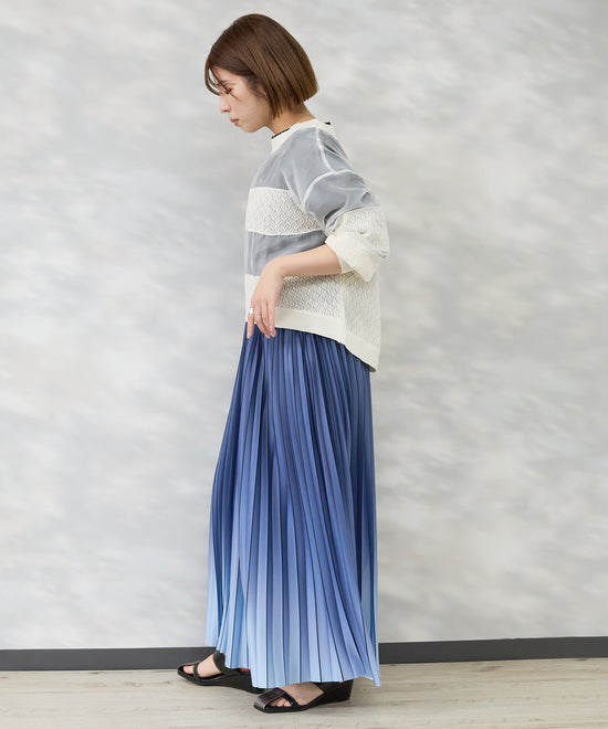 【FONT LAB】グラデーションプリーツスカート’26SS