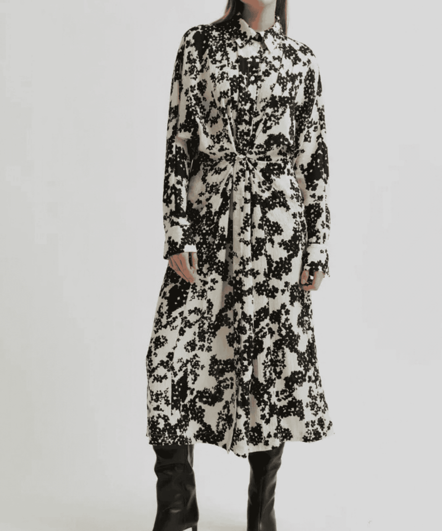 30-6381【SECOND FEMALE】【新店限定】Fleuri Dress