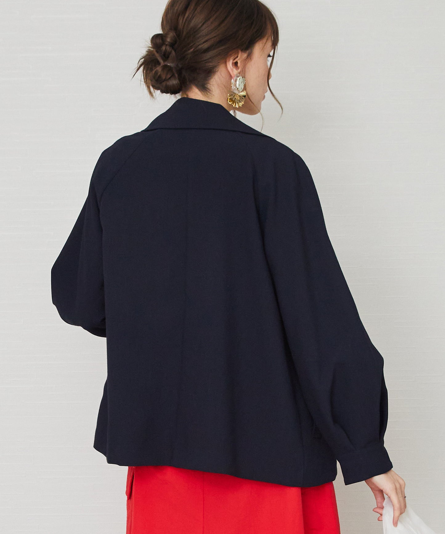 【JETSET SOLO PLUS】2WAYツイルショートトレンチコート