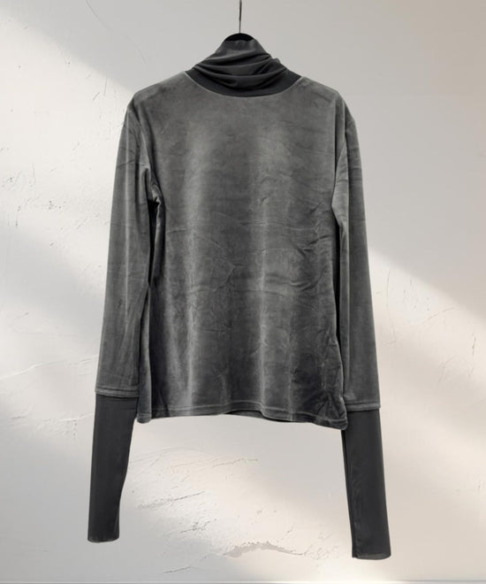 【人気アイテムにつき再入荷・新色追加】【FONT LAB】ベロア×チュールコンビタートル‘25