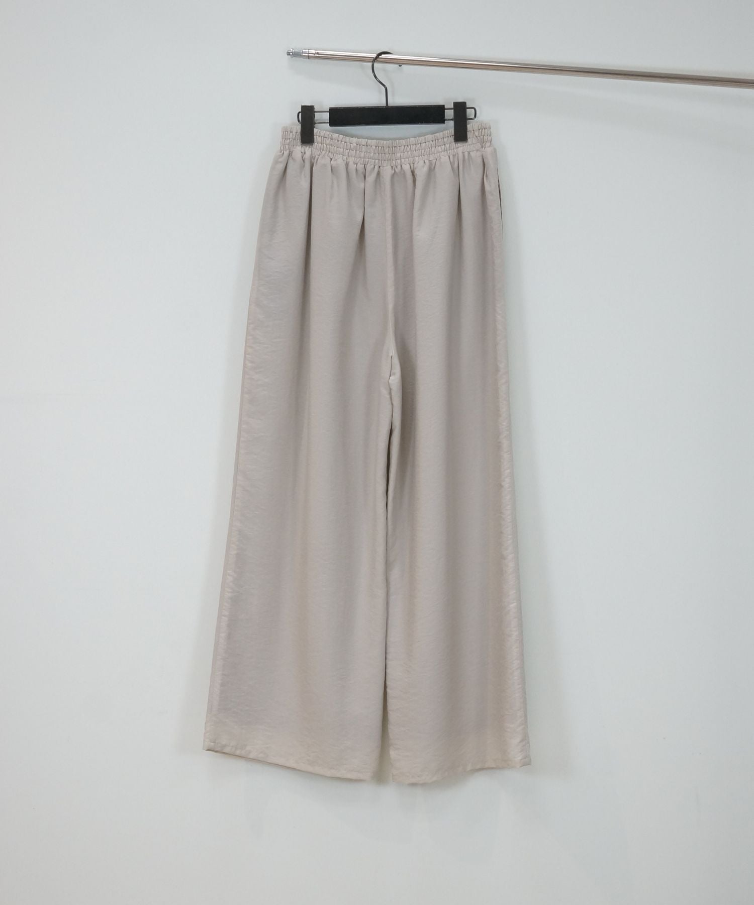 【JETSET SOLO PLUS】COOLTOUCH ウエストタックワイドパンツ