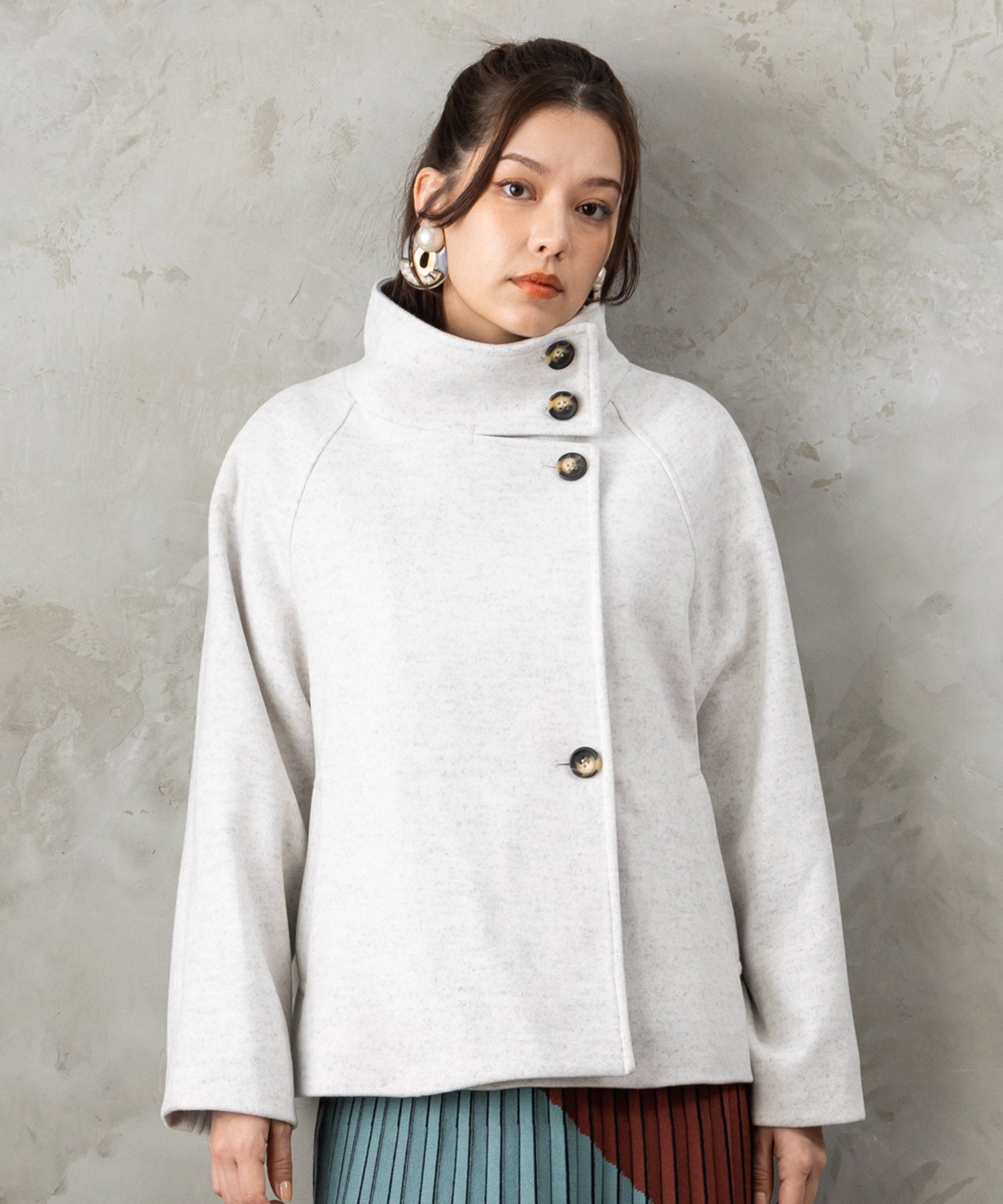 【JETSET SOLO PLUS】ライトジャージーメルトンコート