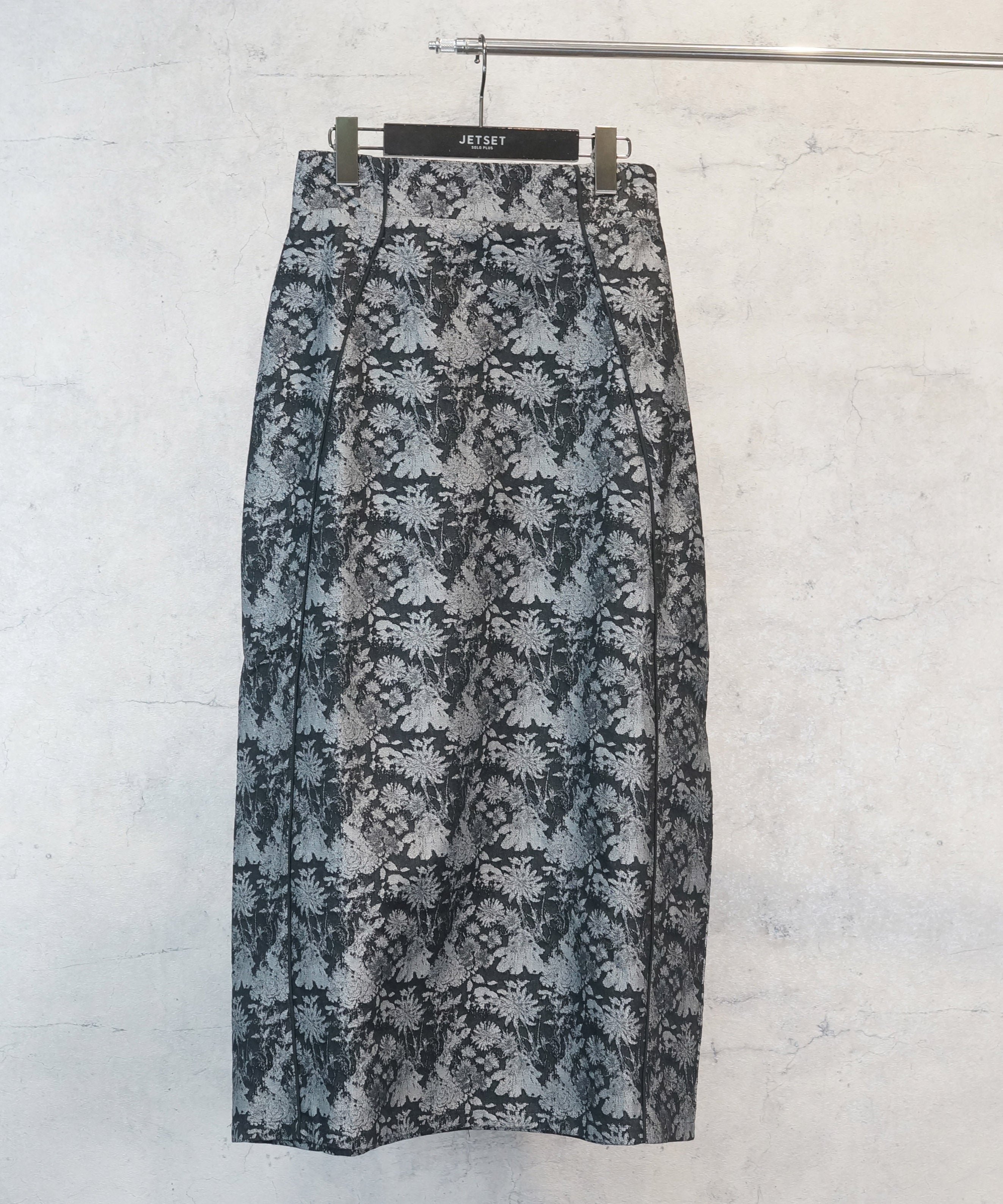 14-5888【FONT LAB】ゴブランジャガードコクーンスカート