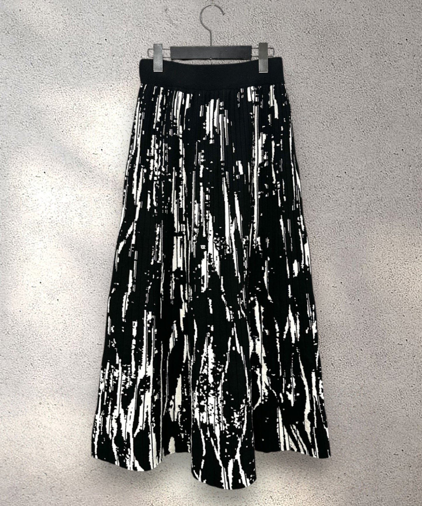 【JETSET SOLO PLUS】レイニージャカードニットスカート