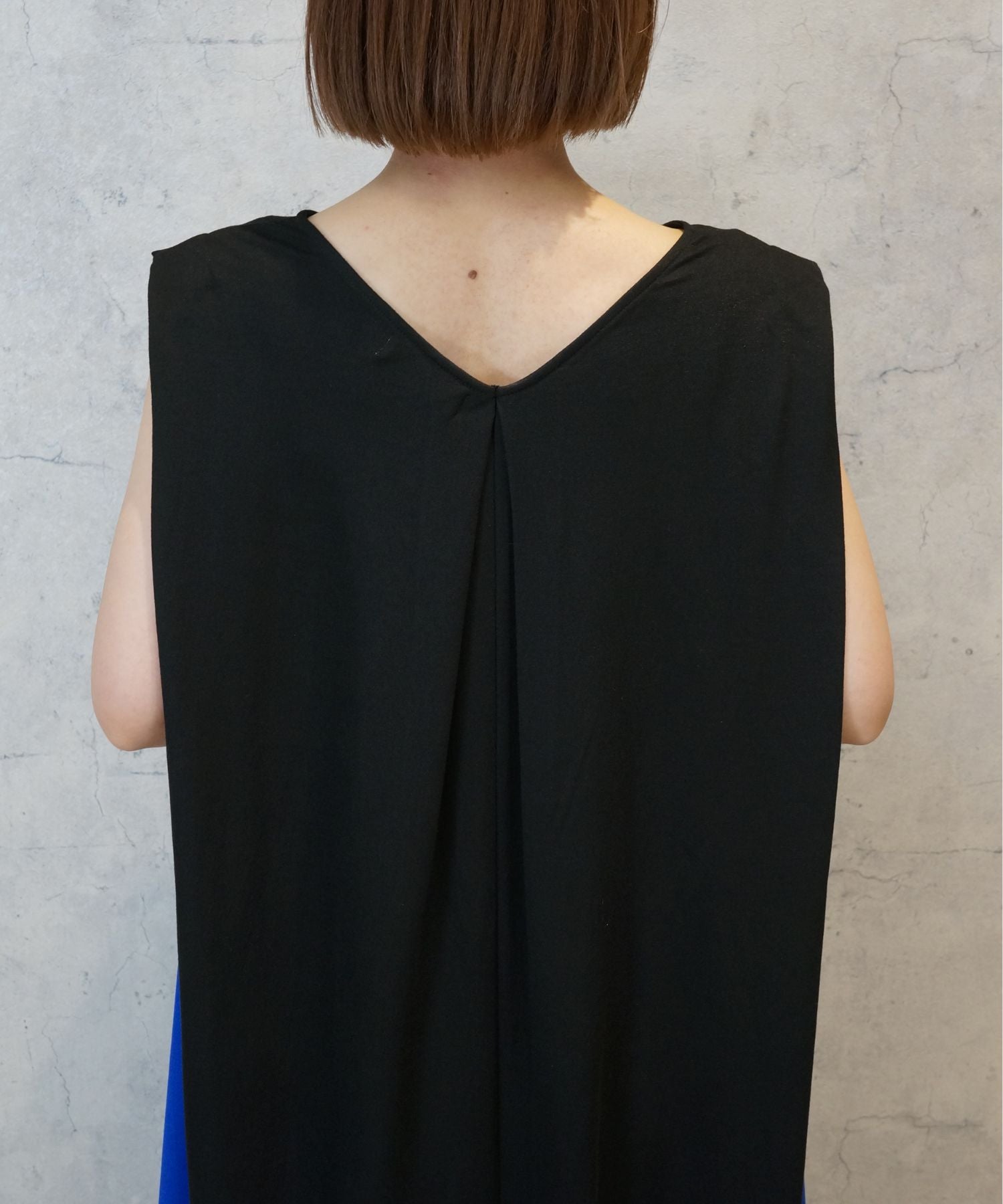 【FONT LAB】COOLTOUCHバイカラー2WAYワンピース