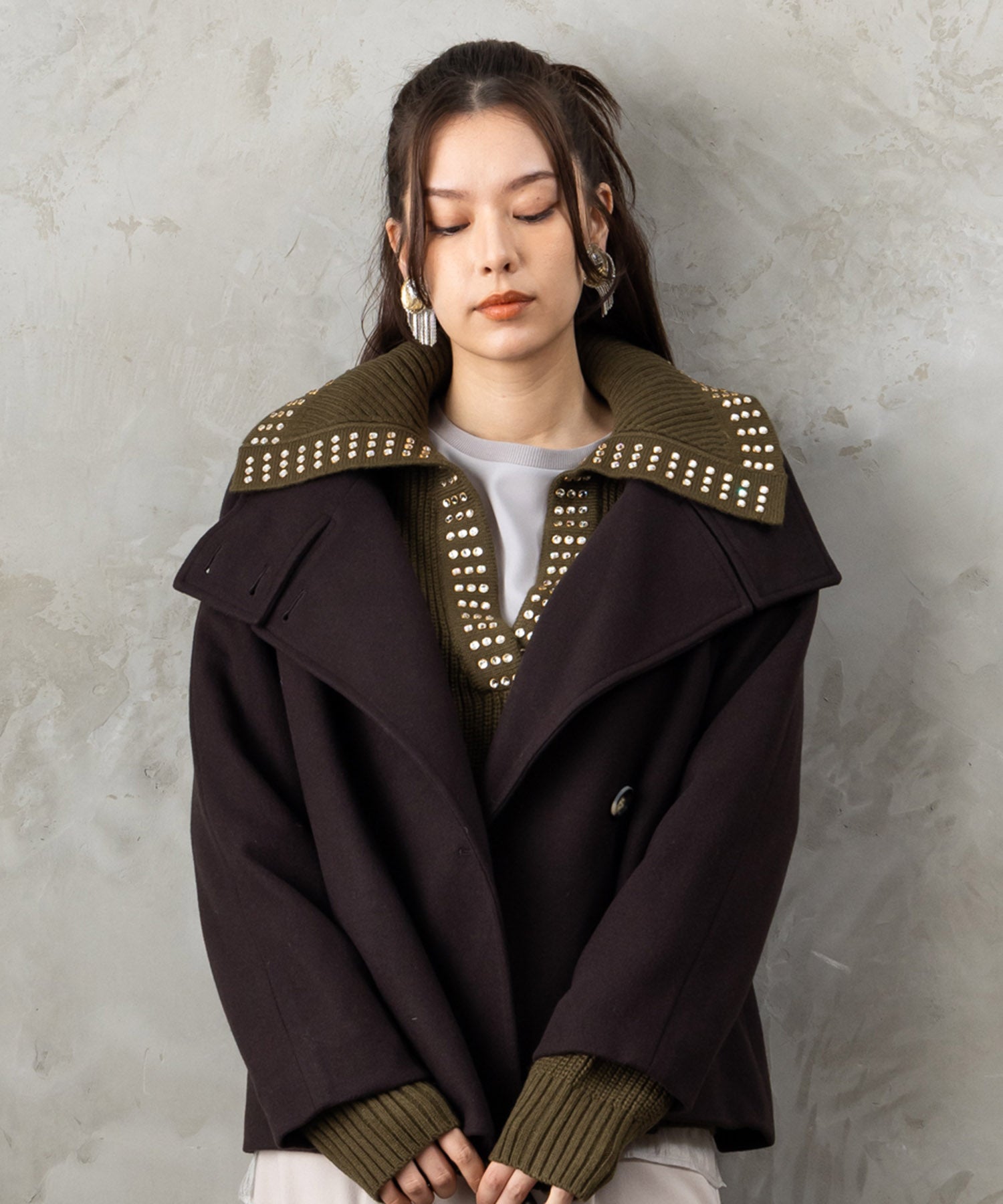 【JETSET SOLO PLUS】ライトジャージーメルトンコート