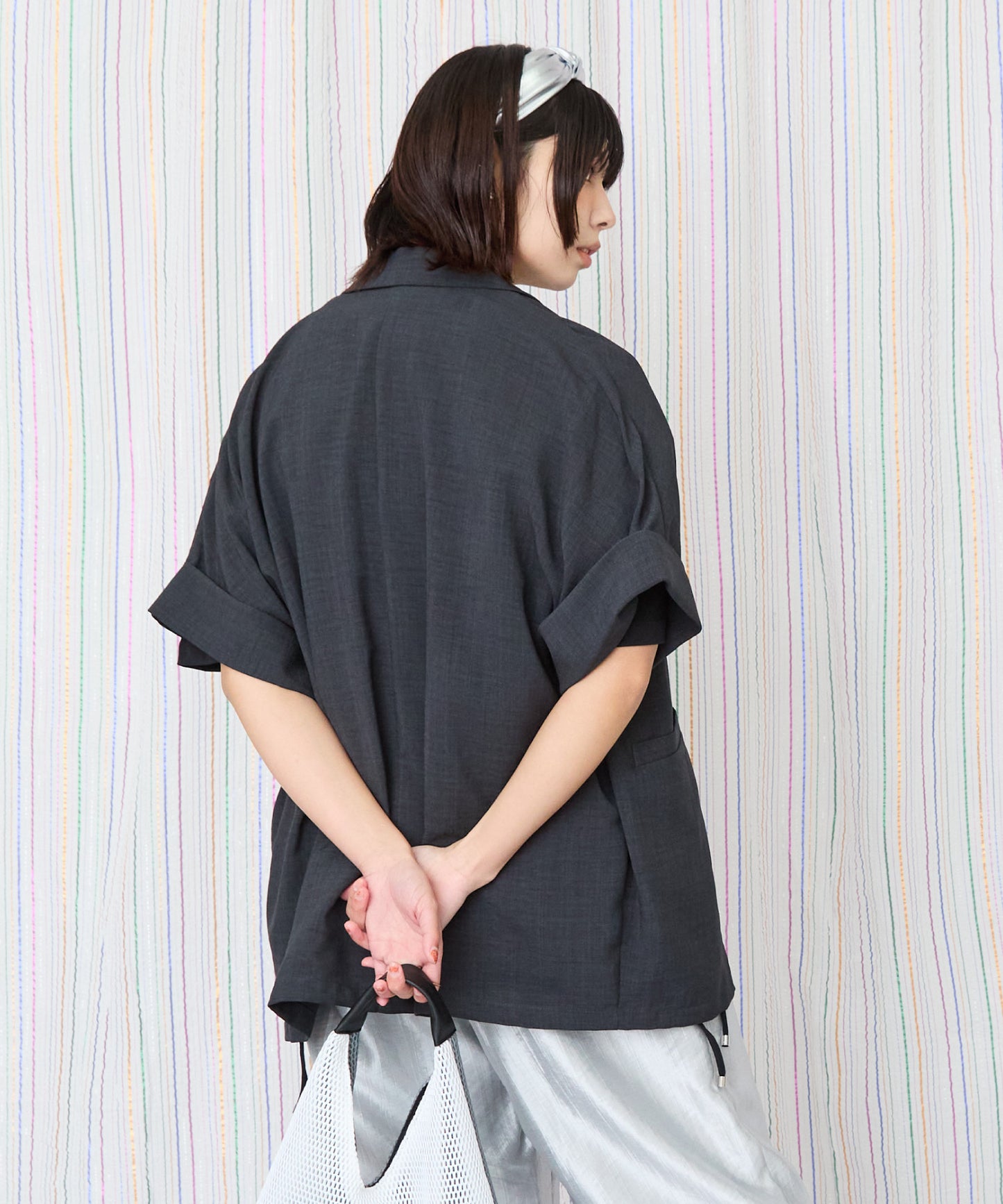 【JETSET SOLO PLUS】タンブラーオックス半袖ジャケット