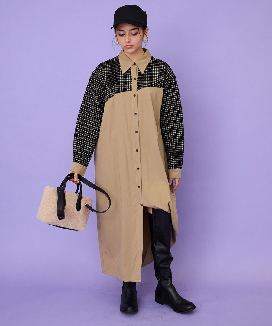レディース ワンピース シャツワンピース ロング丈 |JETSET SOLO PLUS(ジェットセットソロプラス) 公式通販|レディース ファッション きれいめカジュアル