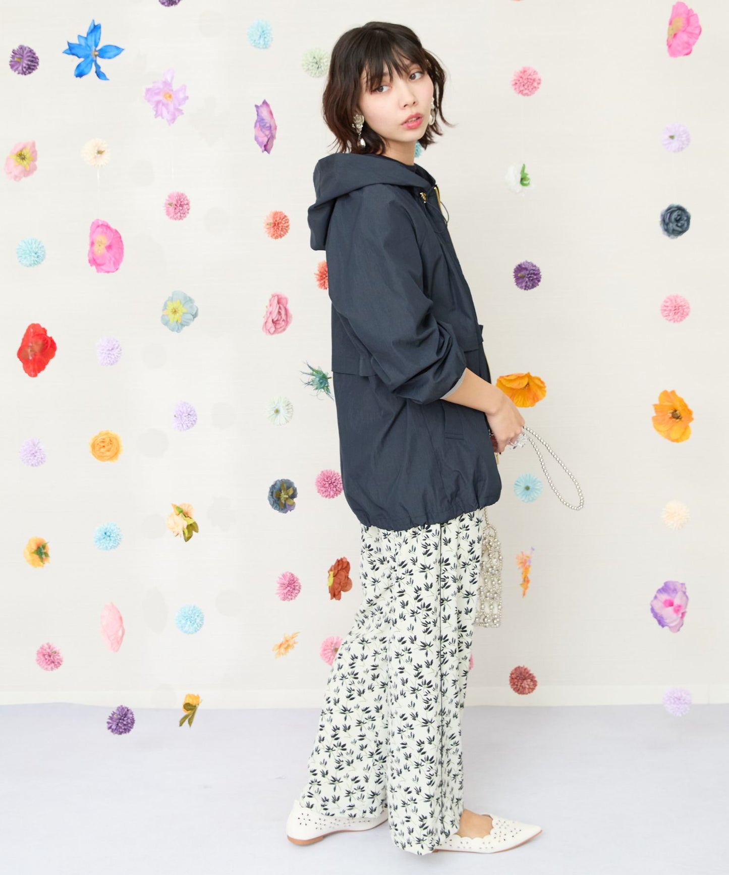 【FONT LAB】ヴィンテージナイロンマウンテンパーカ