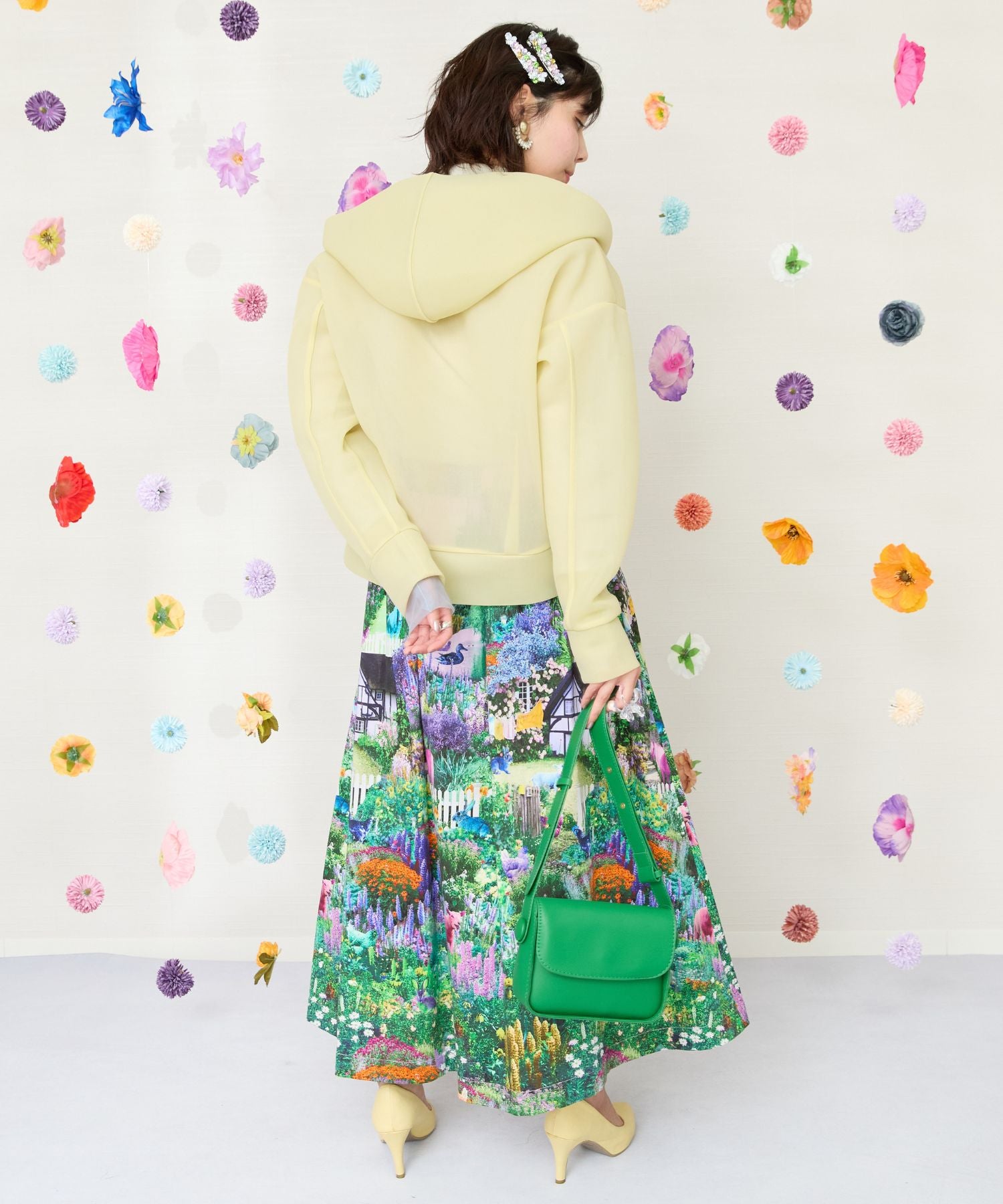 【FONT LAB】シアーダンボールフーデットブルゾン