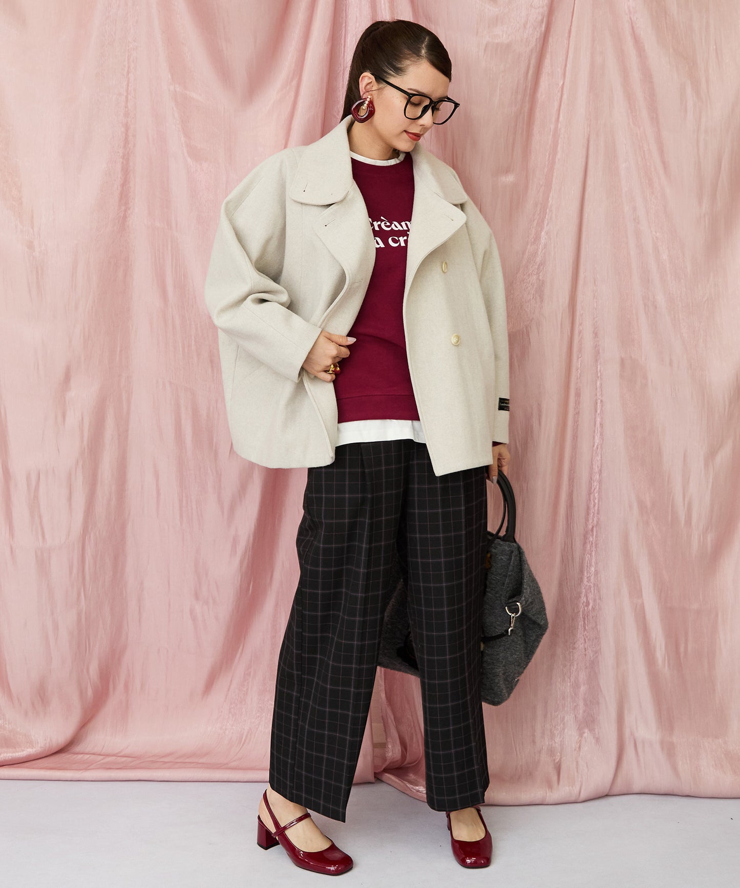 61-5843【ARTLOVE】レイヤードロゴスウェット