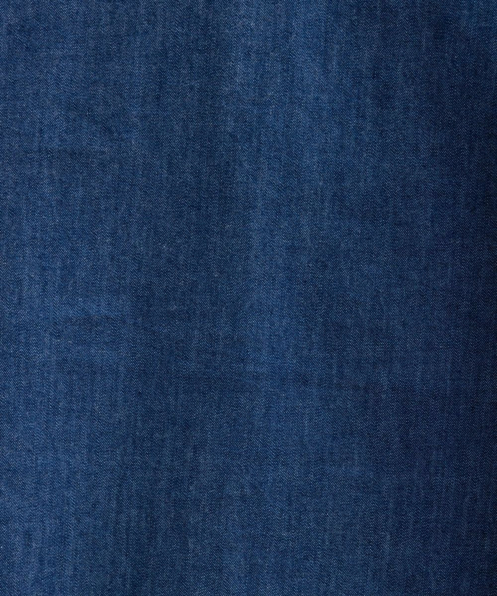 INDESIGN ラインエンブロイダリーデニムブラウス