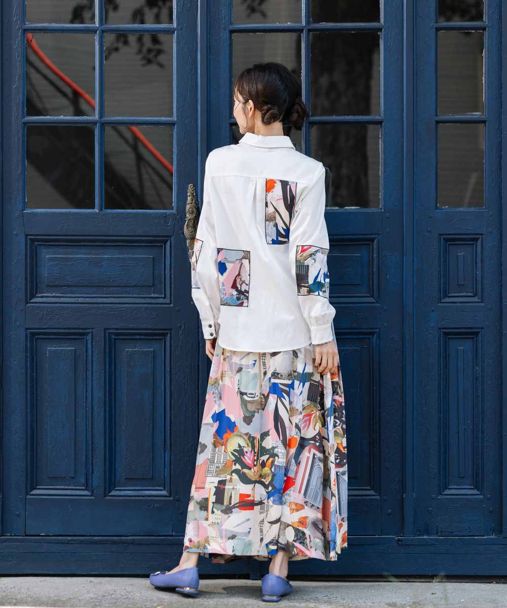 サブストリート 大きいサイズ レディース シャツ 長袖 レディース|sabstreet my standard(サブストリートマイスタンダード)