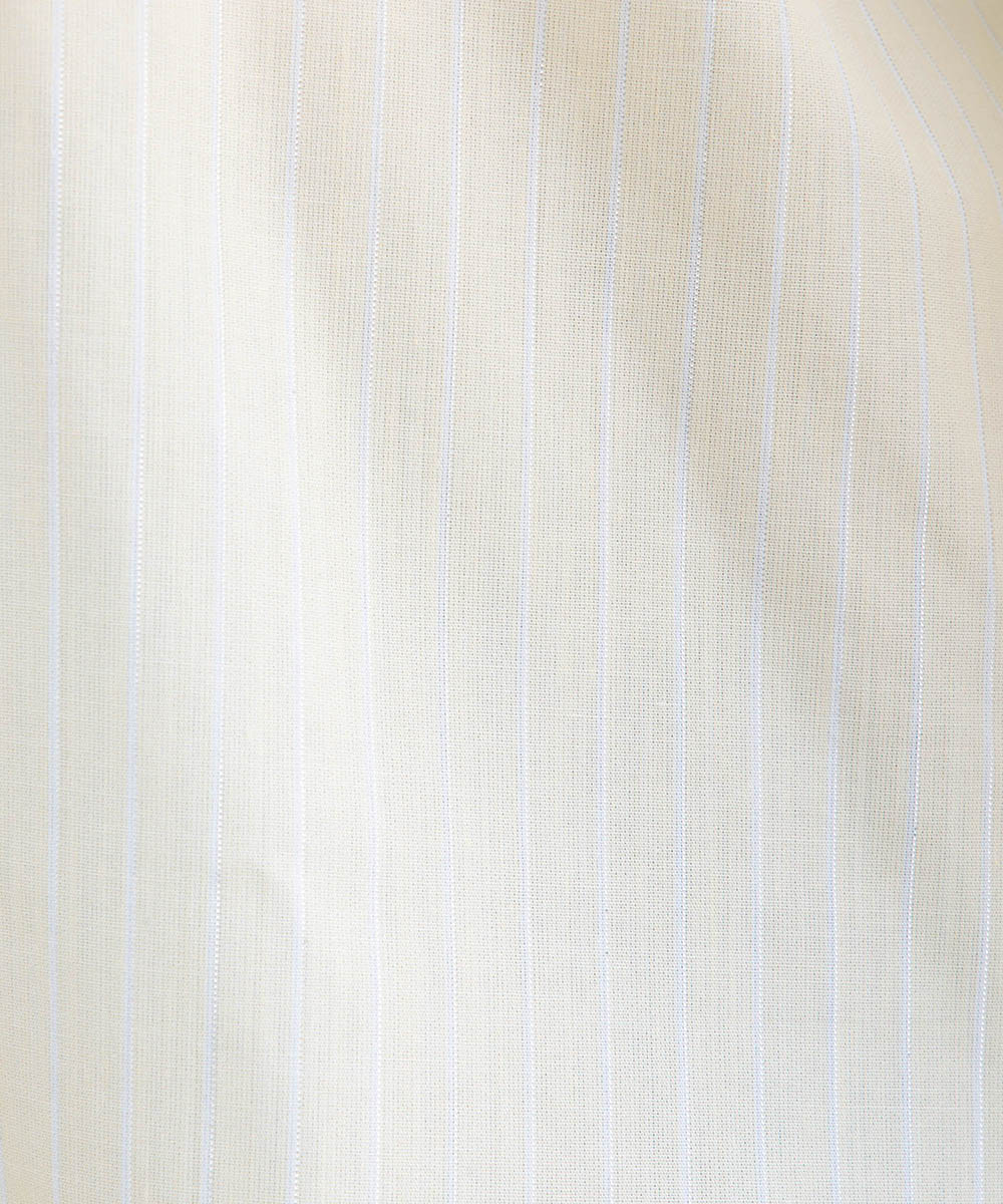 FONTLAB ラメストライプフーディブラウス