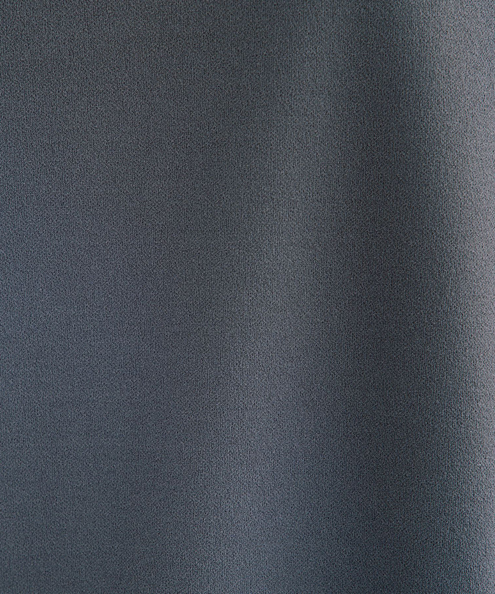 21号(6L~) FONTLAB カットジョーゼット配色ステッチブラウス