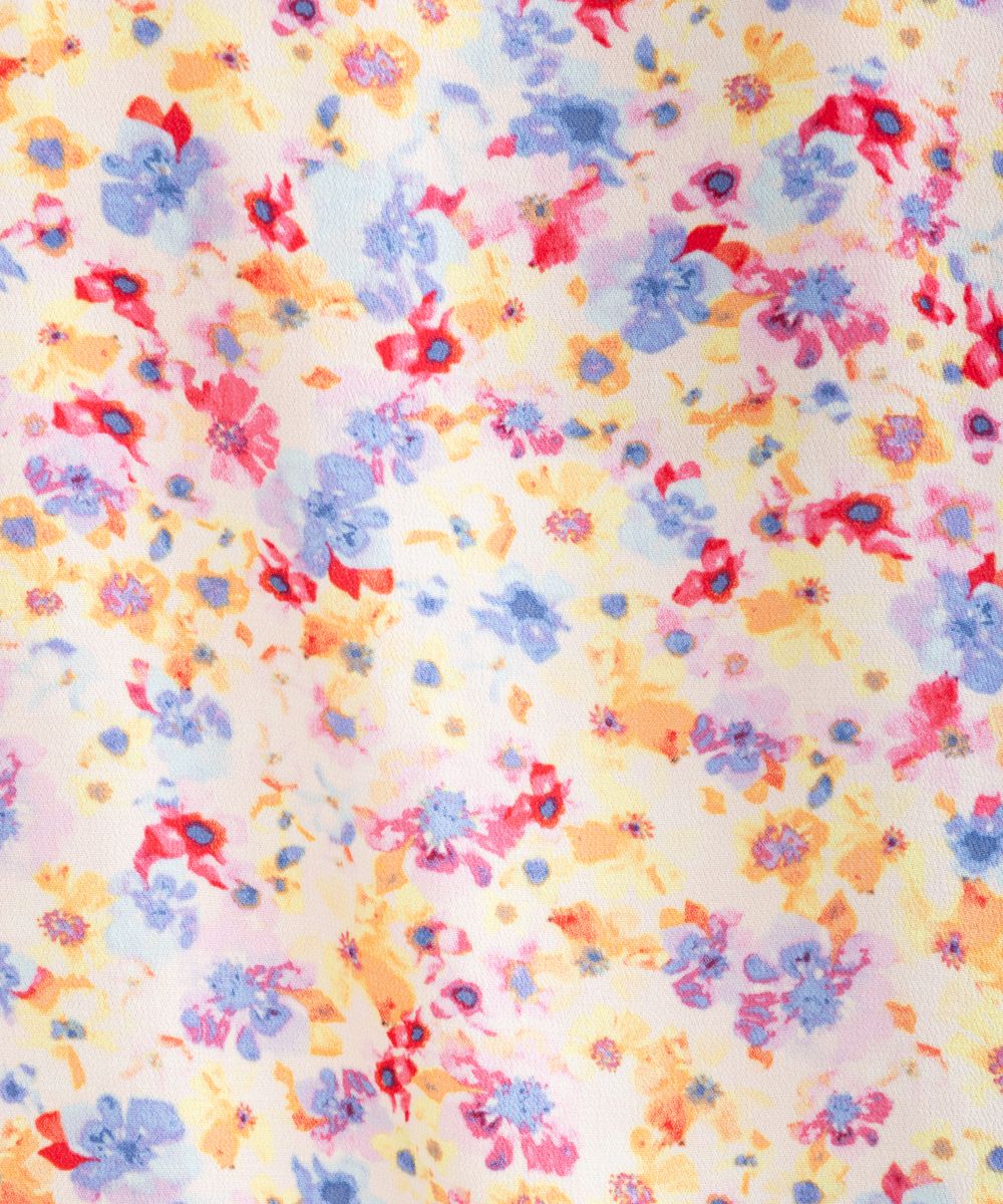 NUMPH パステルフラワーシャツブラウス