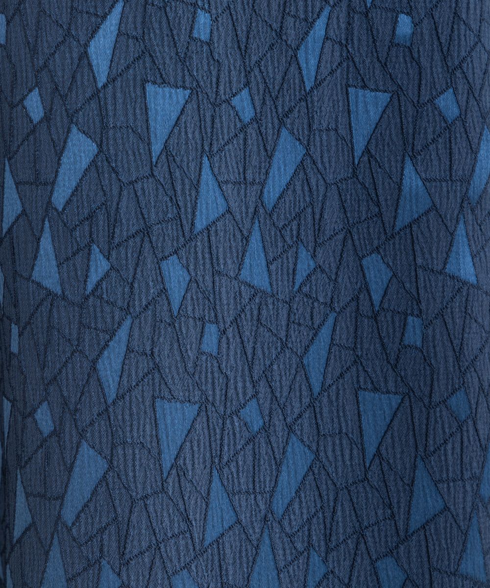 ジオメジャカードワイドパンツ