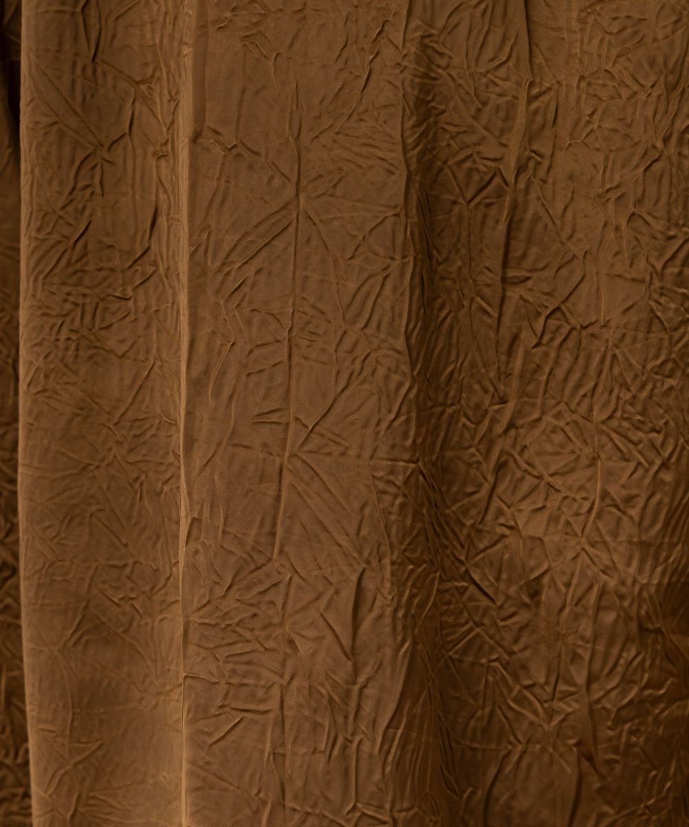 FONTLAB サテンワッシャーワイドパンツ