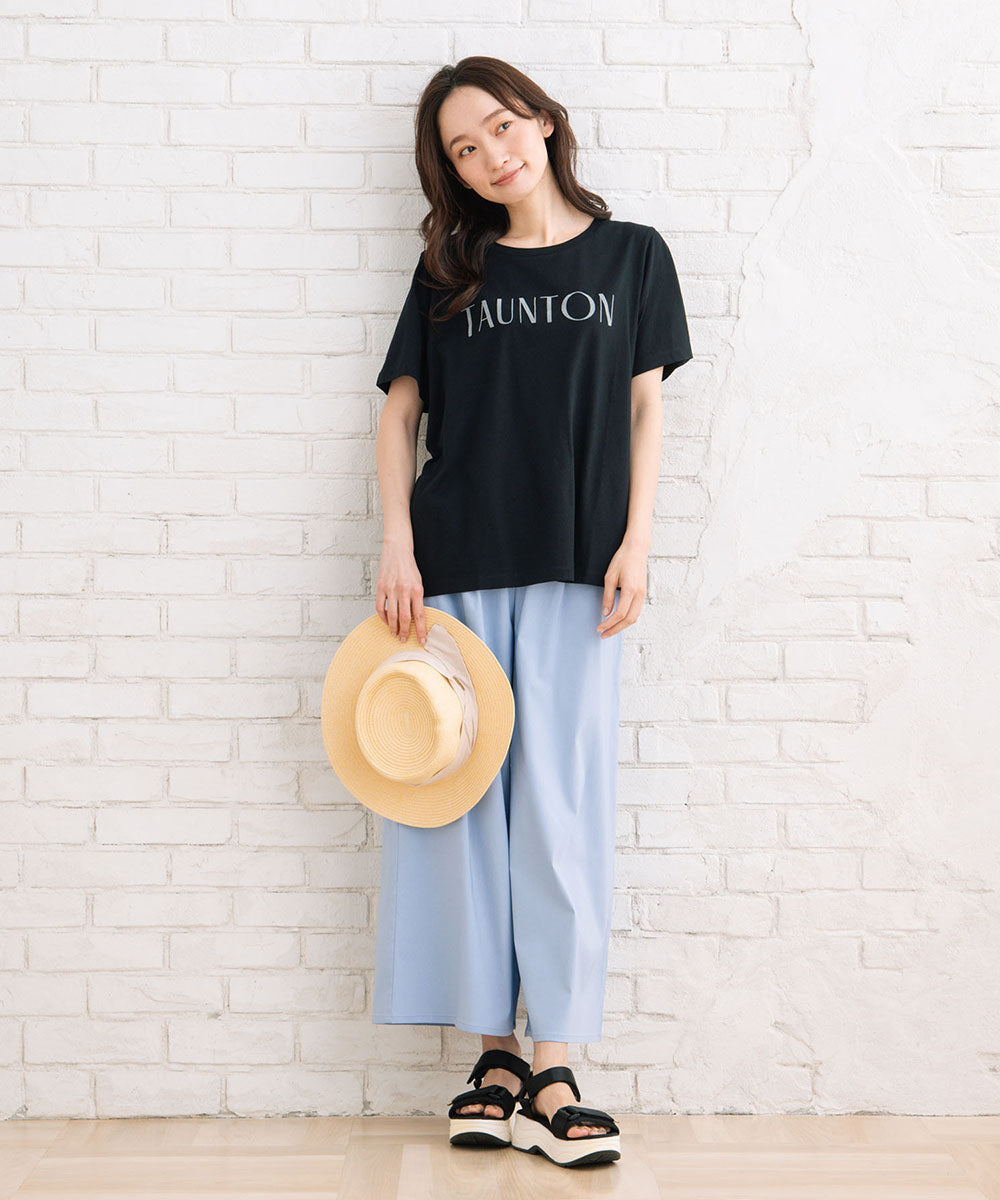 ドライハイテンションタックワイドパンツ