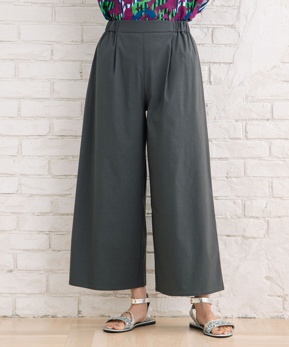 ドライハイテンションタックワイドパンツ