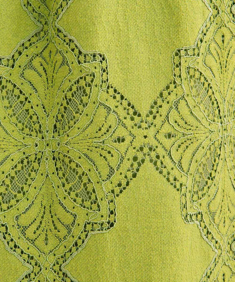 パッチワーク風レースパンツ