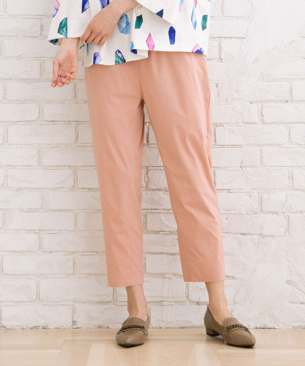 大きいサイズ レディース テーパードパンツ ドライタッチ ウエストゴム|sabstreet my standard(サブストリートマイスタンダード)