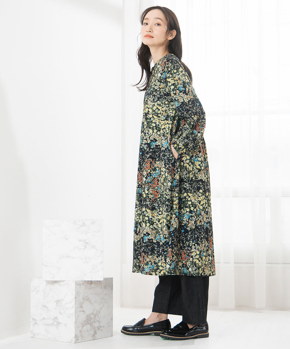 INDESIGN ピンタックラインデニムパンツ