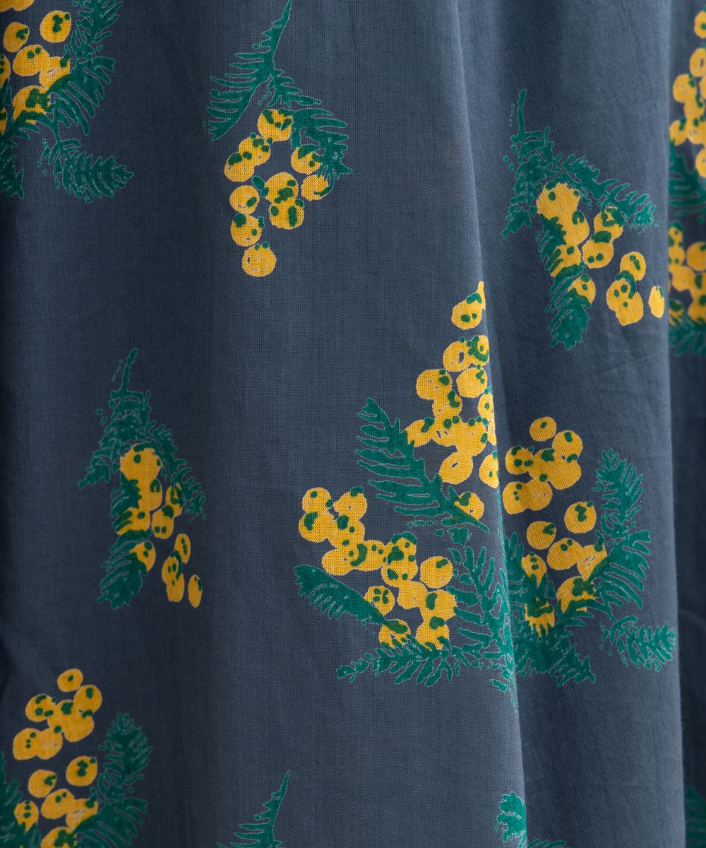 INDESIGN ミモザプリントスカート