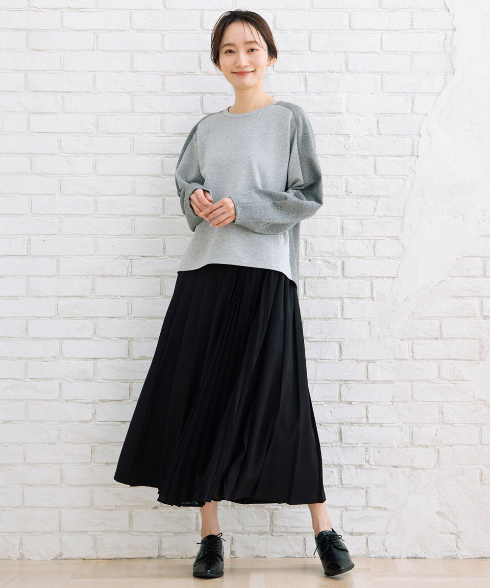 アシメプリーツスカート