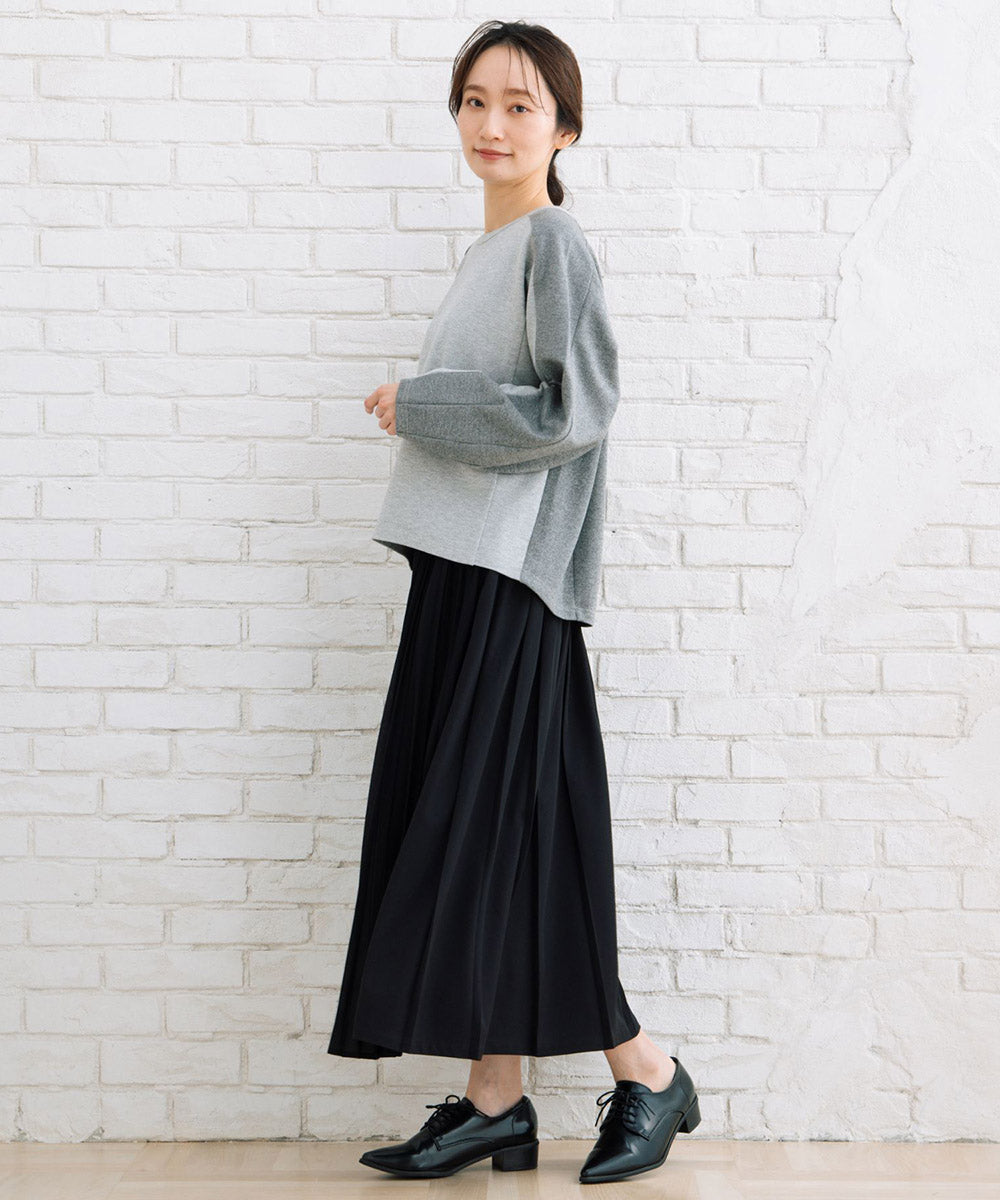 アシメプリーツスカート