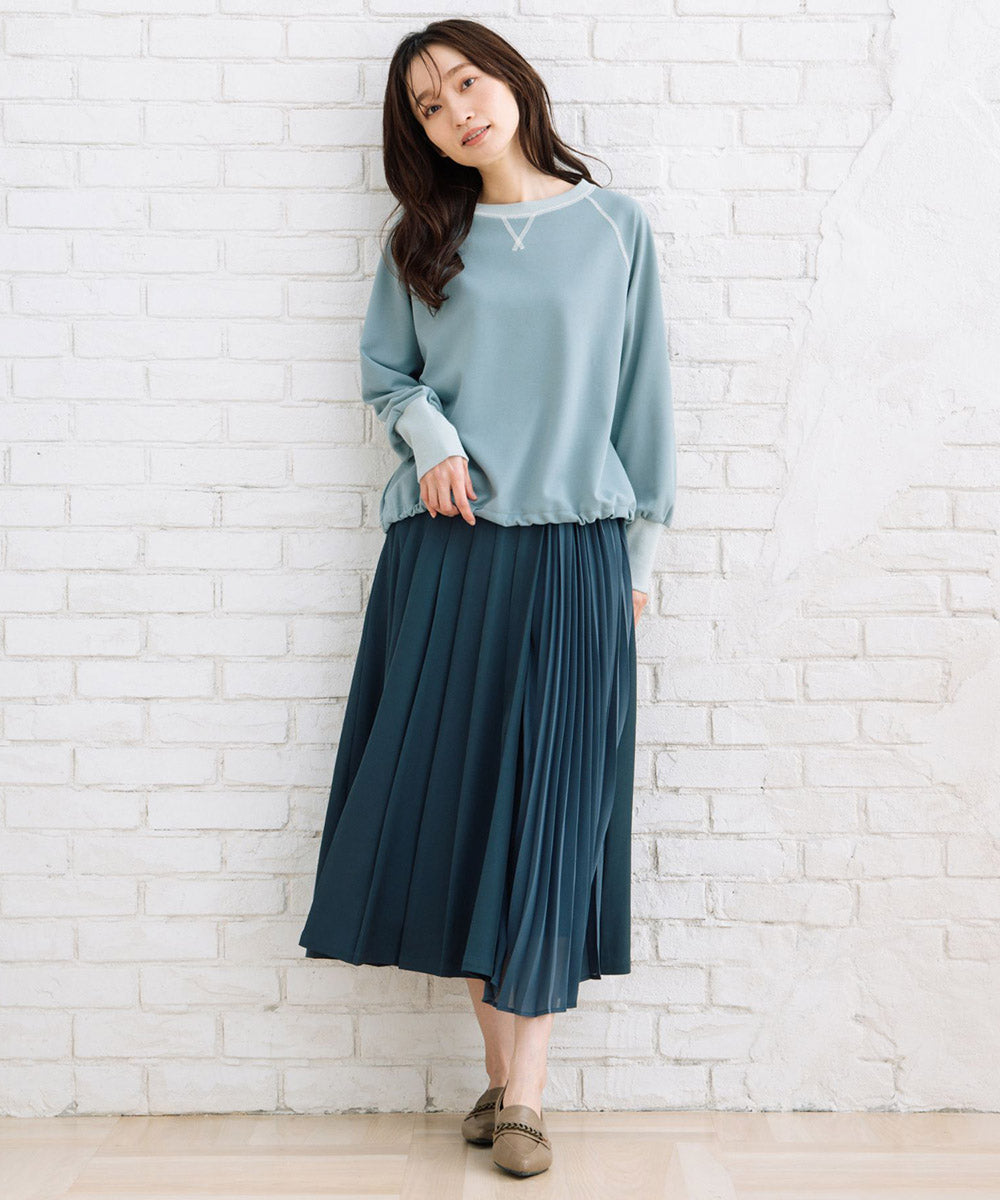 アシメプリーツスカート
