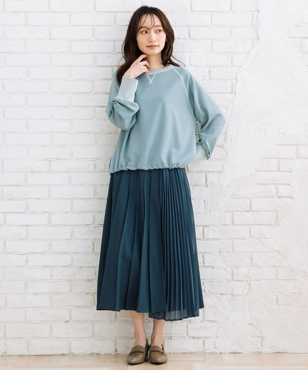 アシメプリーツスカート